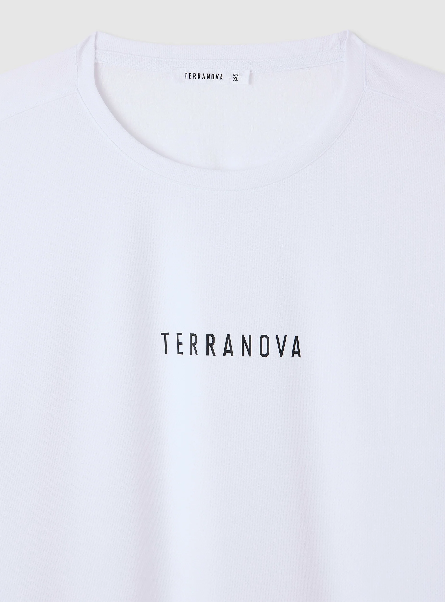 T-shirt a tinta unita con logo - Image 3