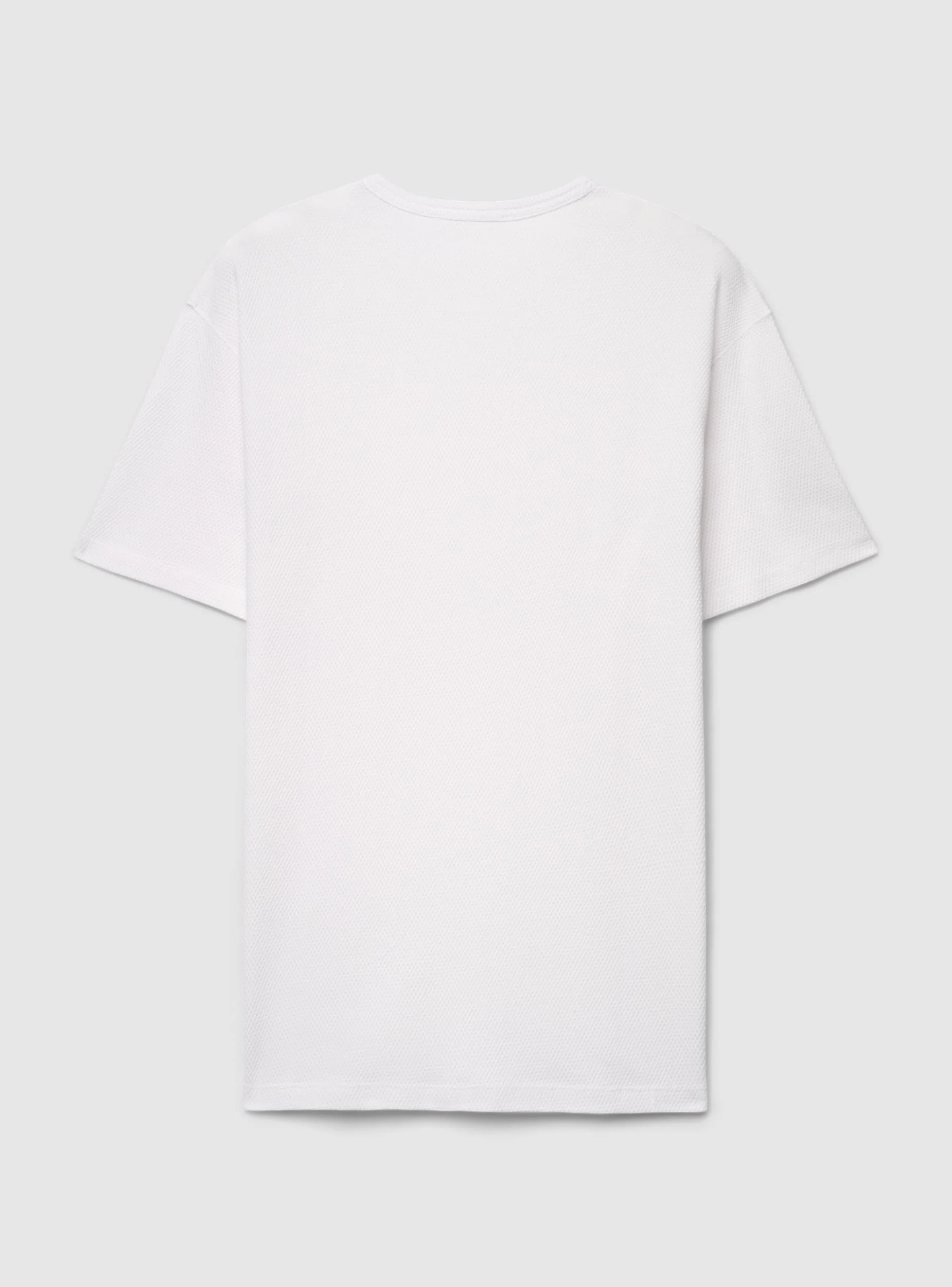 T-shirt a tinta unita con scollo tondo - Image 6