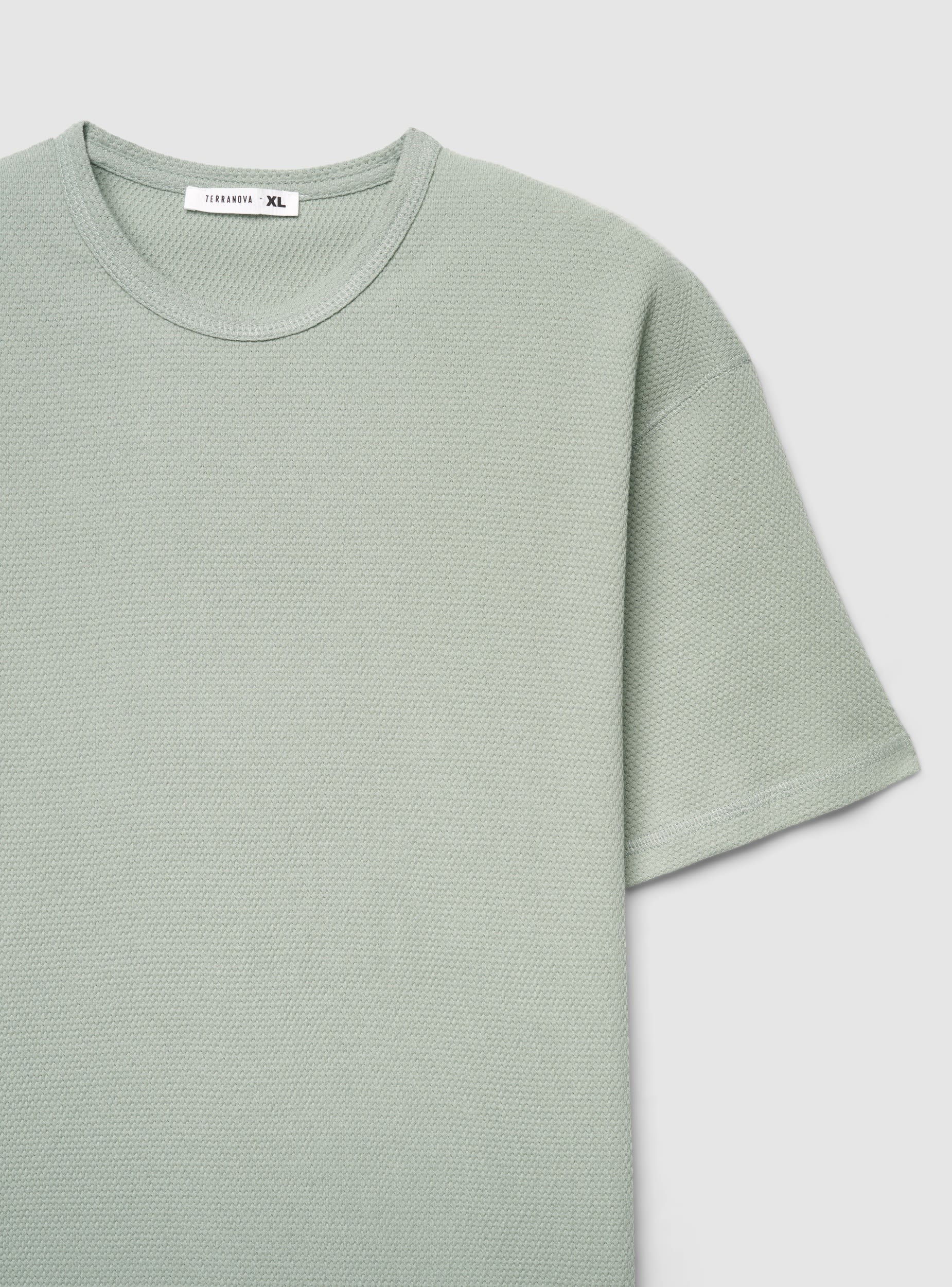 T-shirt a tinta unita con scollo tondo - Image 5