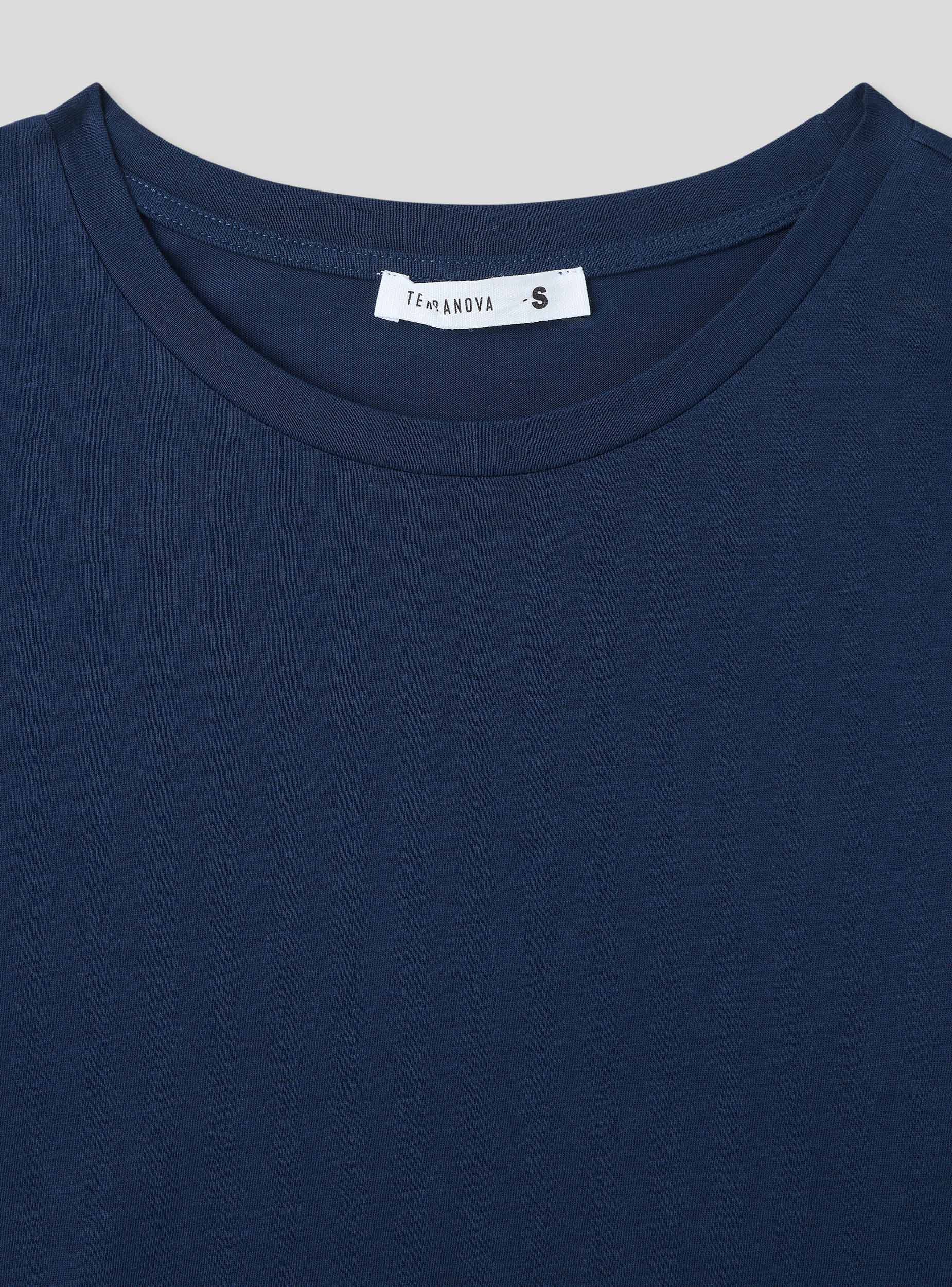 T-shirt a tinta unita girocollo - Image 6
