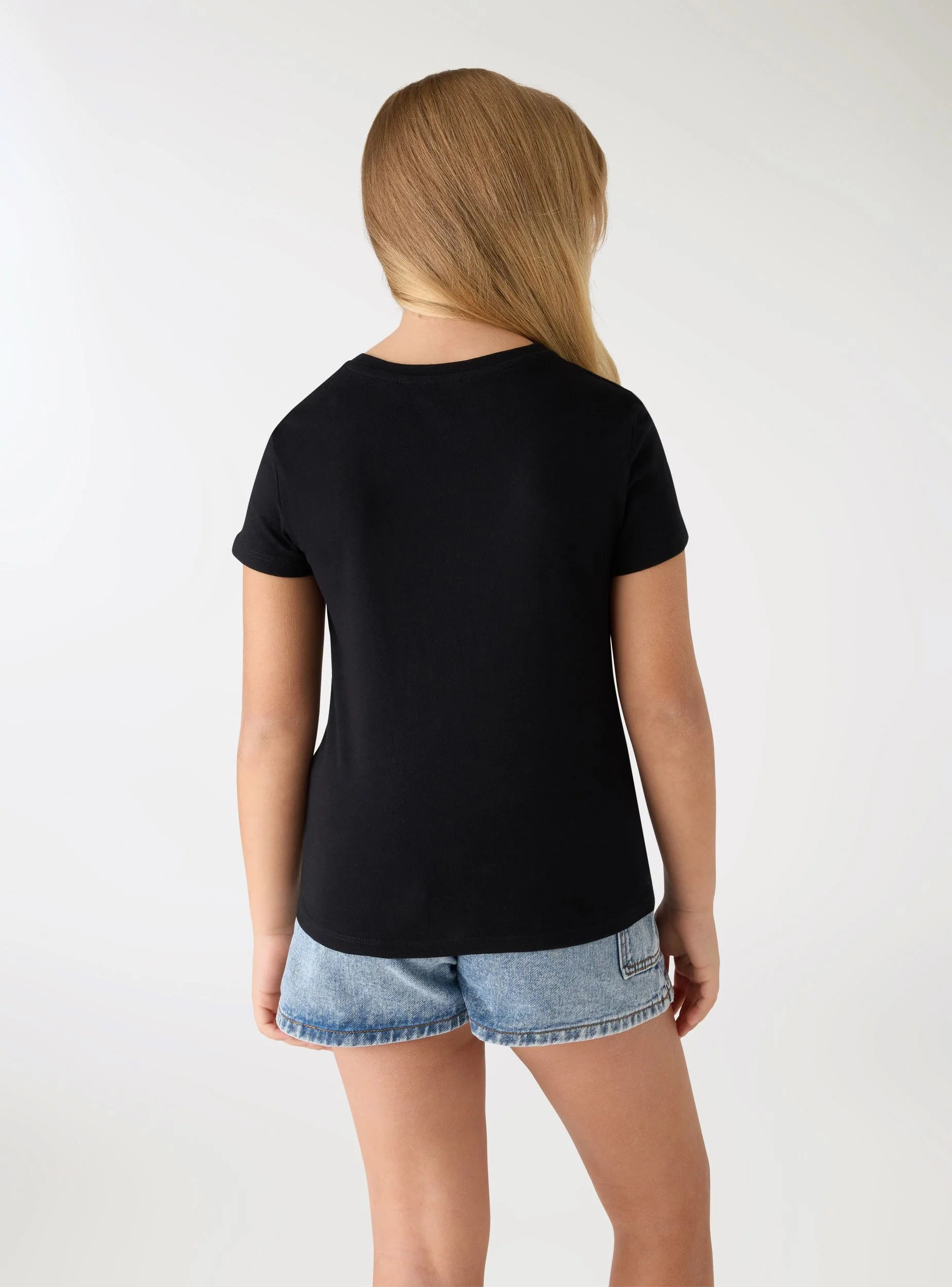 T-shirt a tinta unita - Image 3