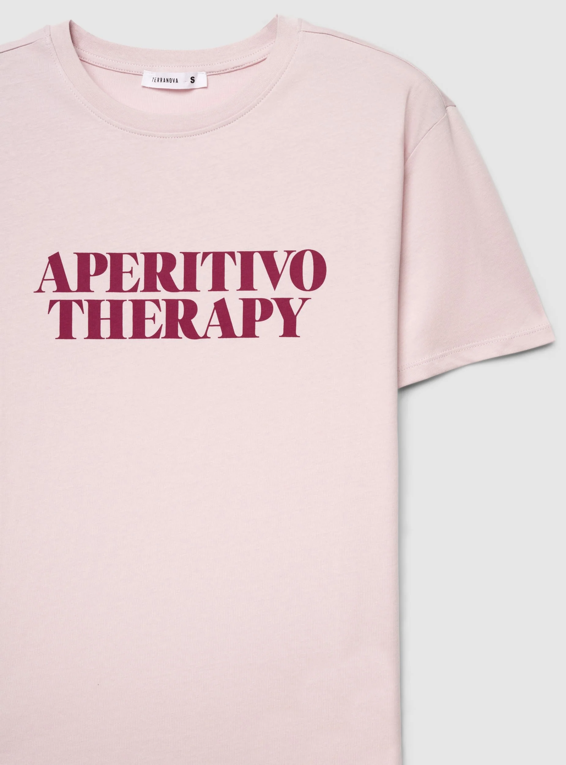 T-shirt ampia con scritta - Image 5