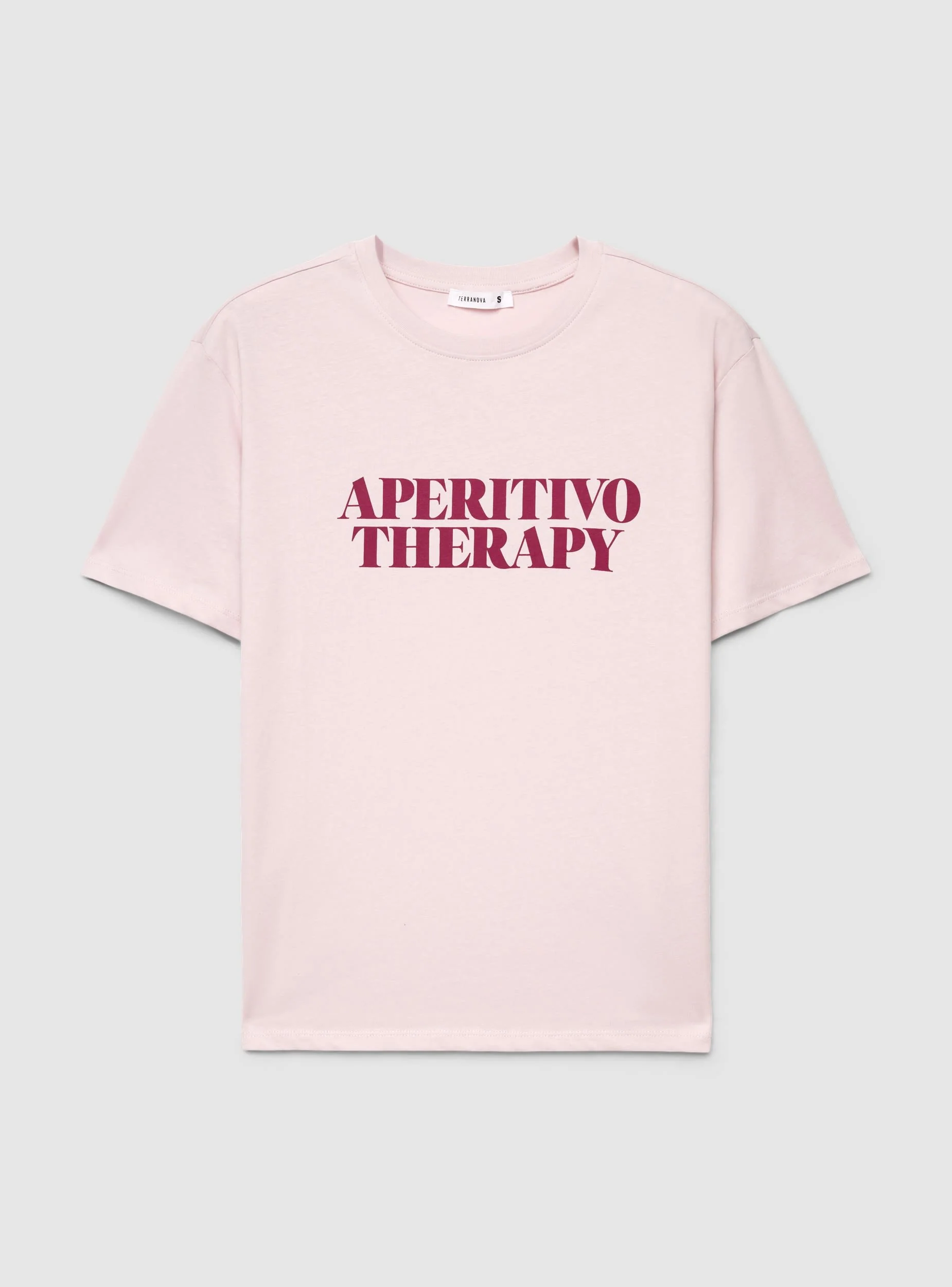 T-shirt ampia con scritta - Image 7