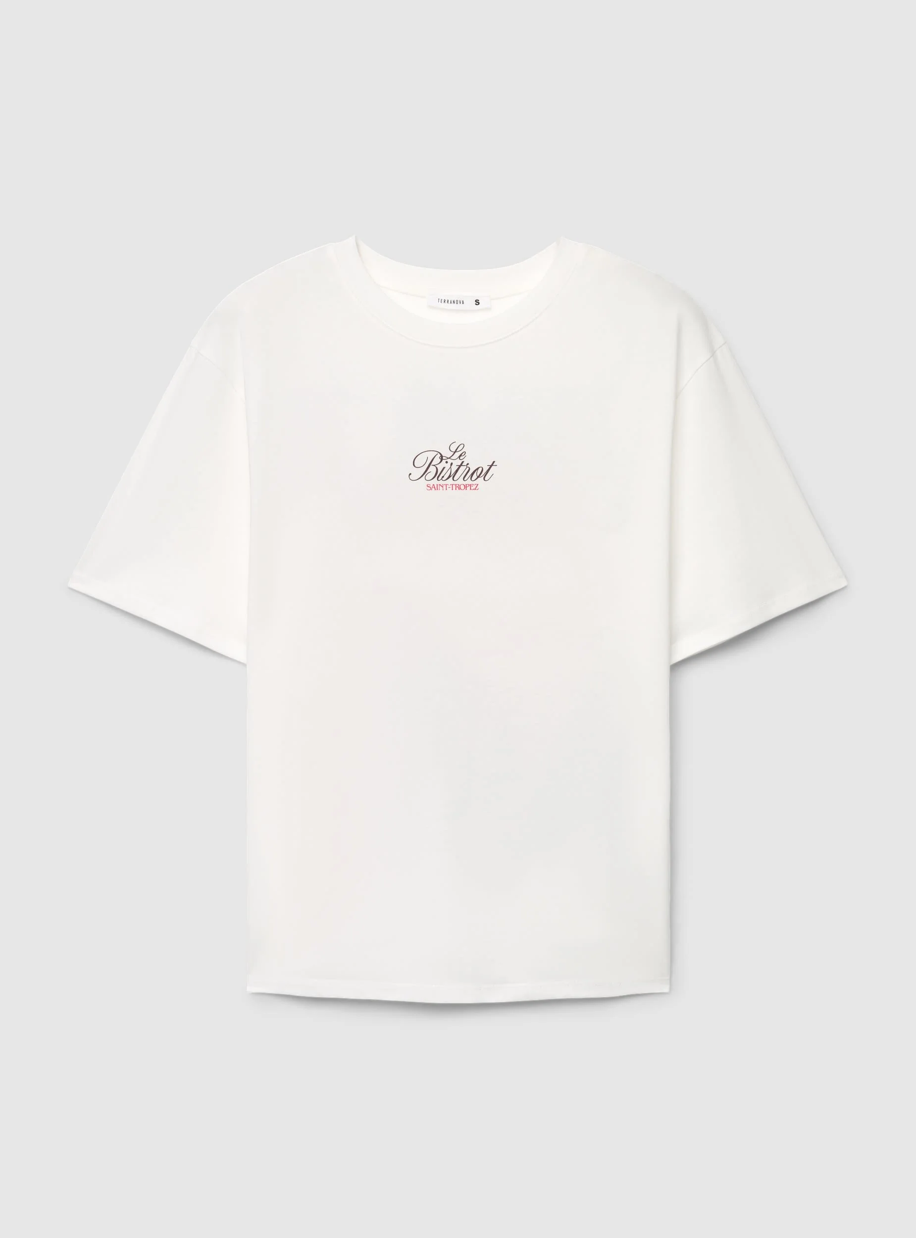 T-shirt ampia con stampa aragosta retro - Image 7