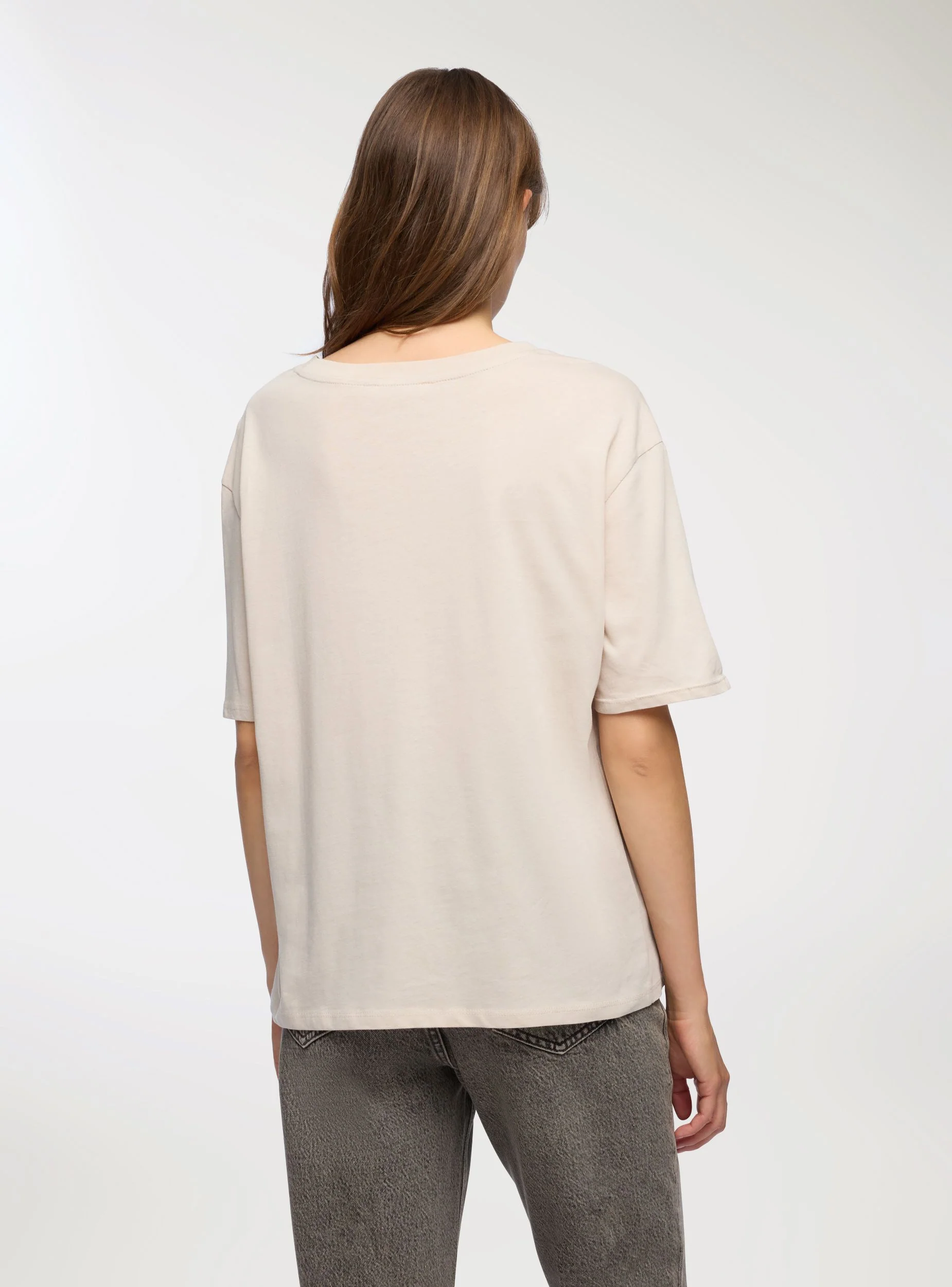 T-shirt ampia con stampa astrale - Image 2