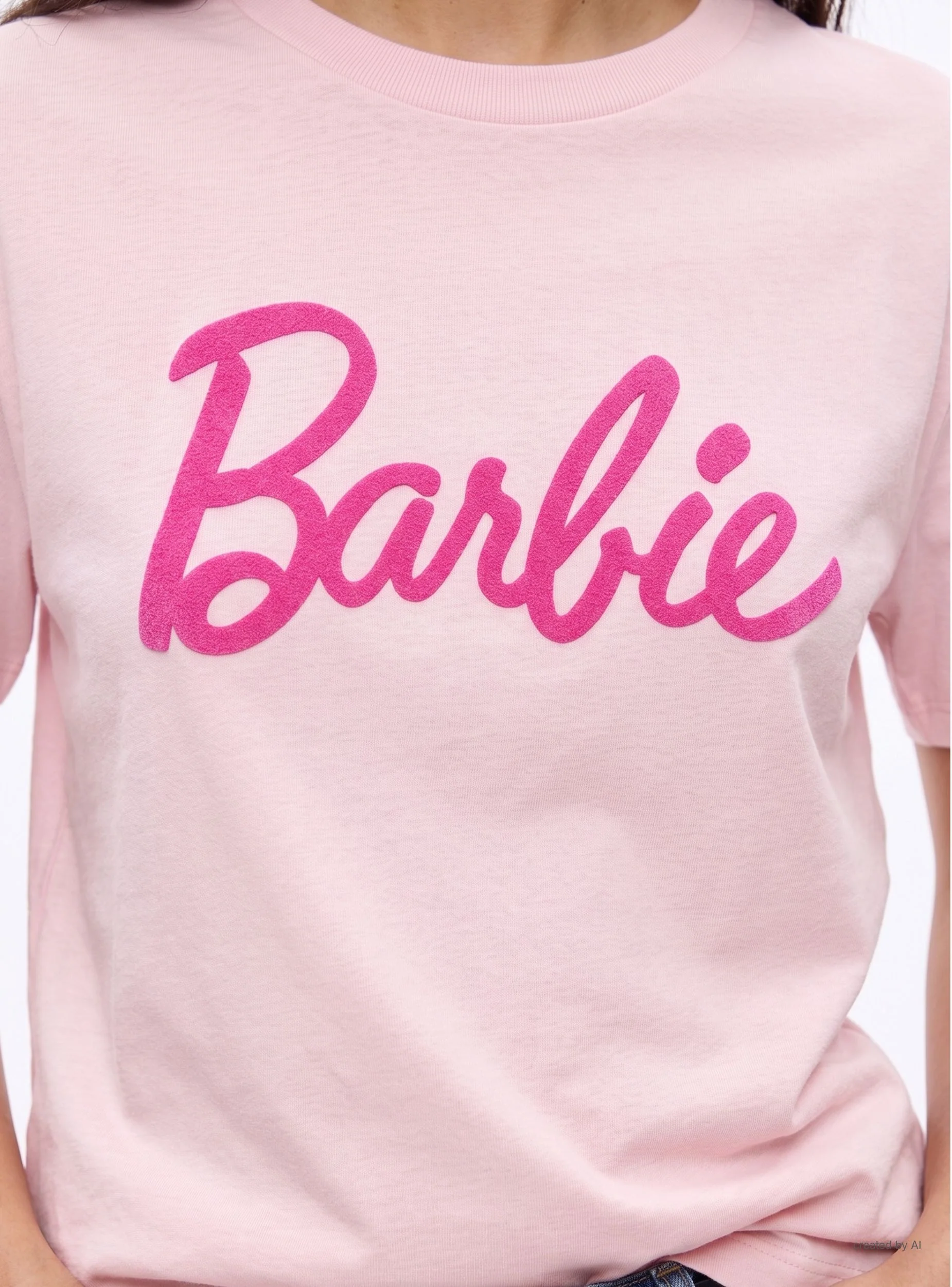 T-shirt ampia con stampa Barbie® - Image 4