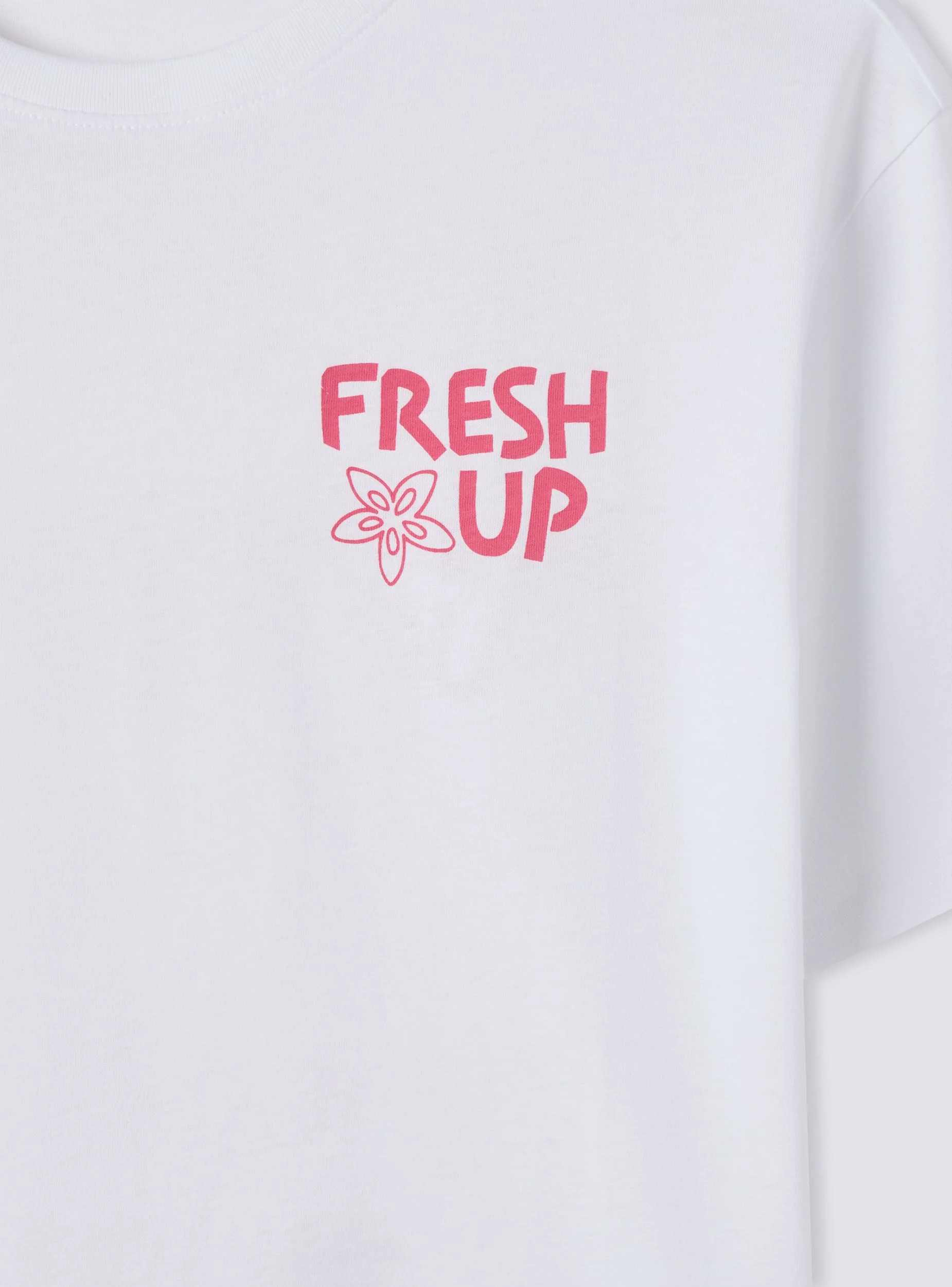 T-shirt ampia con stampa drink fronte/retro - Image 5