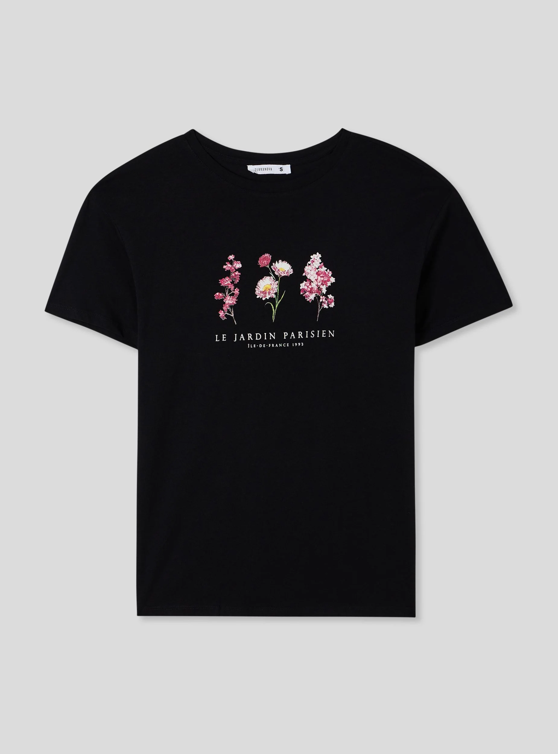 T-shirt ampia con stampa floreale - Image 4