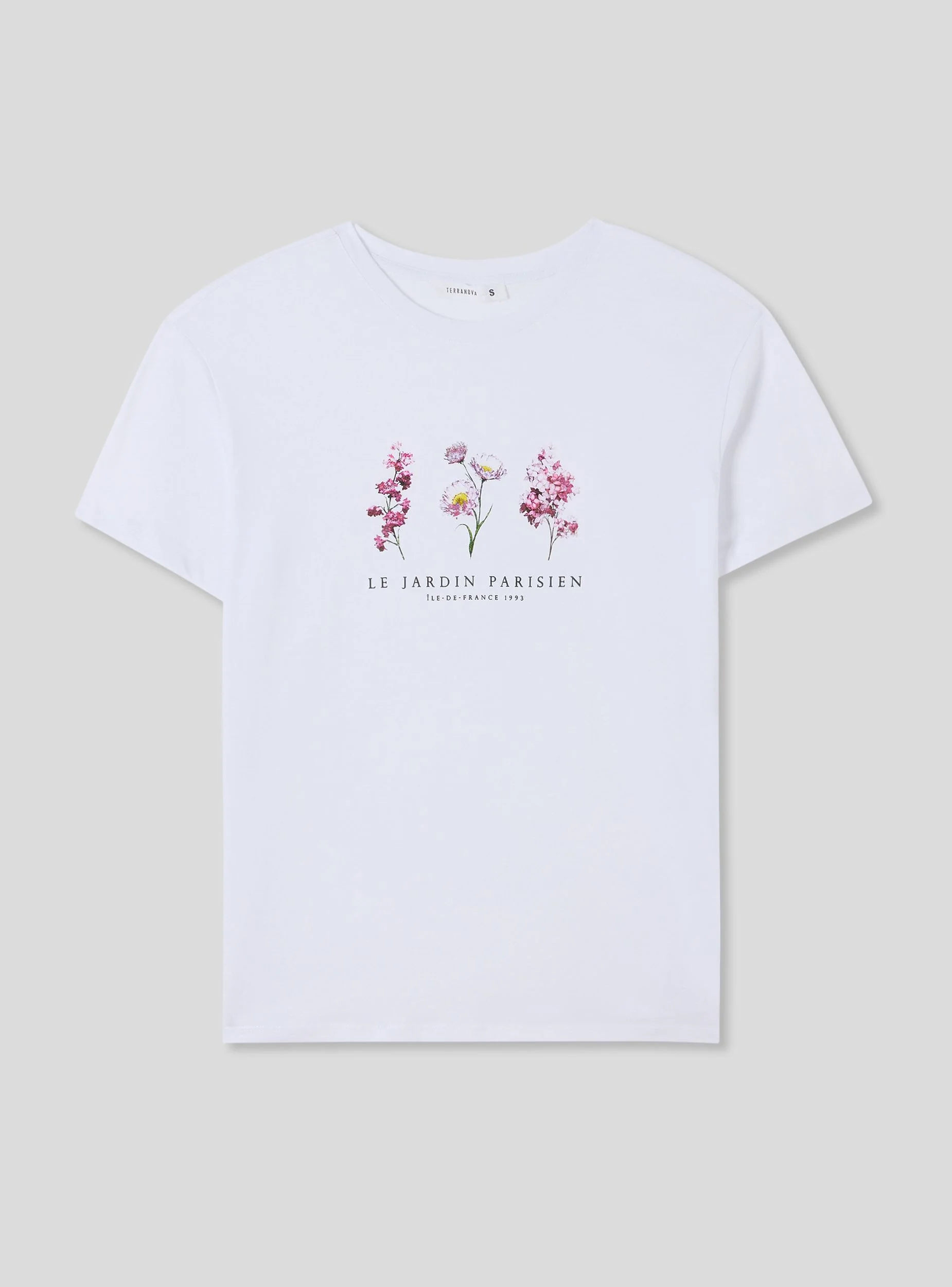 T-shirt ampia con stampa floreale - Image 5