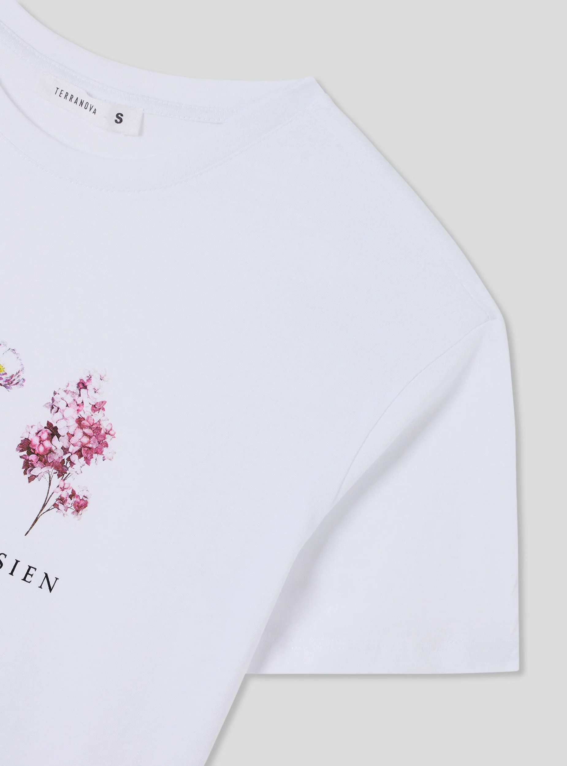 T-shirt ampia con stampa floreale - Image 7