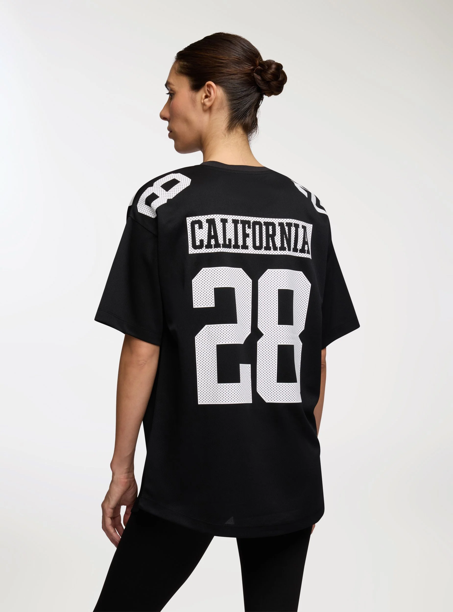 T-shirt ampia con stampa numero - Image 4