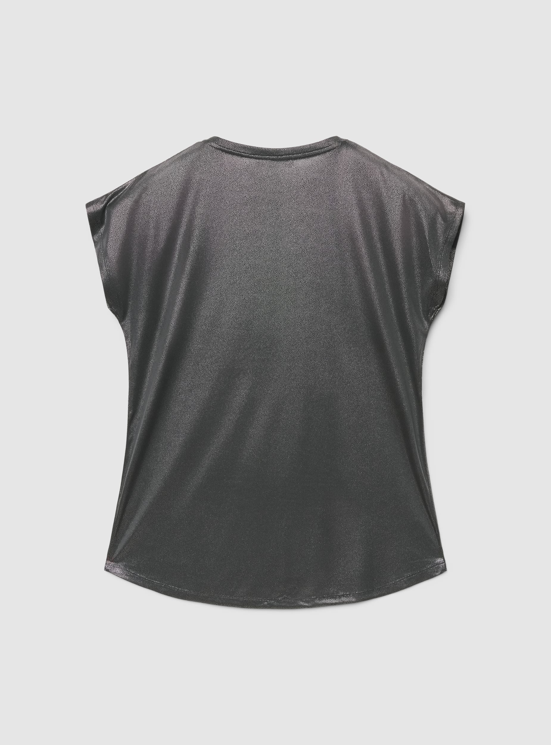 T-shirt ampia effetto luccicante - Image 6