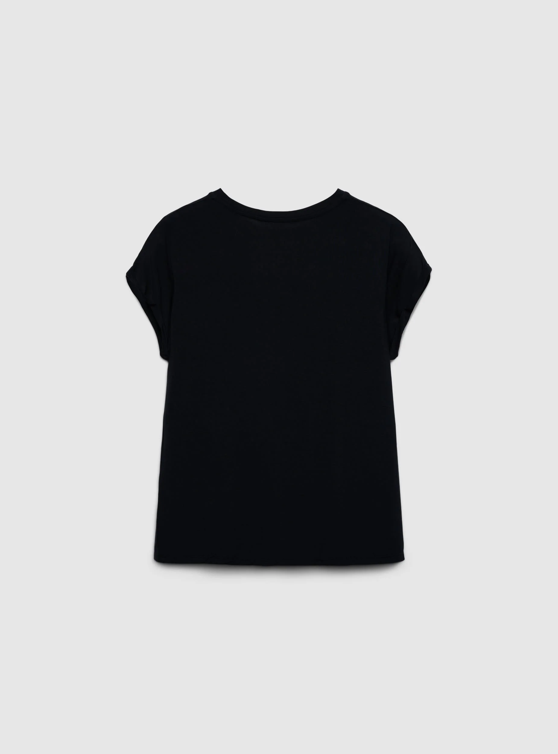 T-shirt ampia in viscosa - Image 5