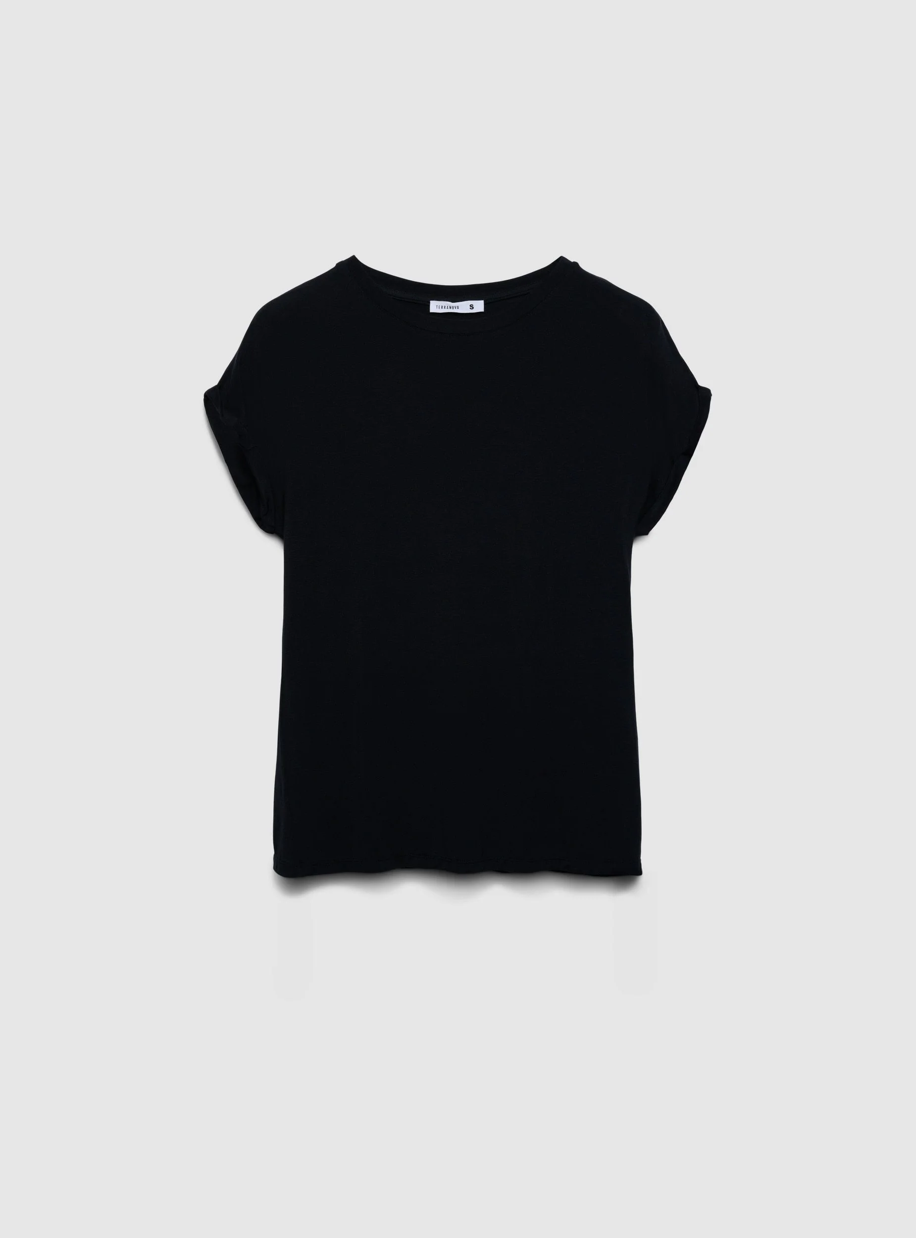 T-shirt ampia in viscosa - Image 7