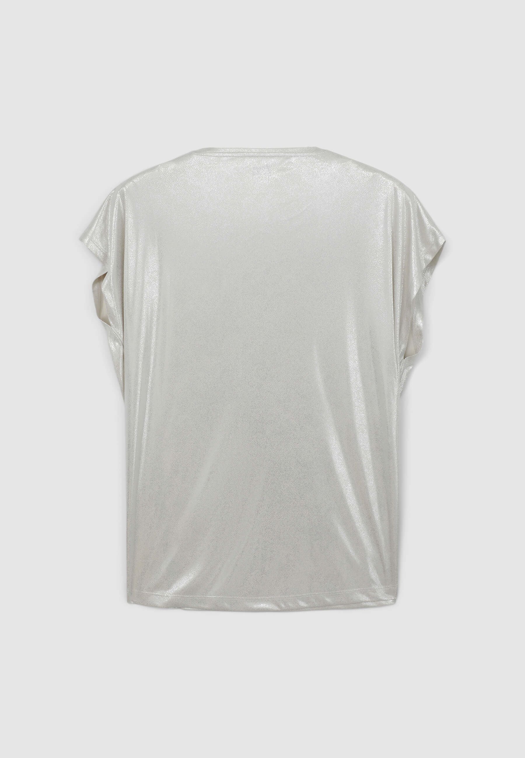 T-shirt ampia lucida - Image 3
