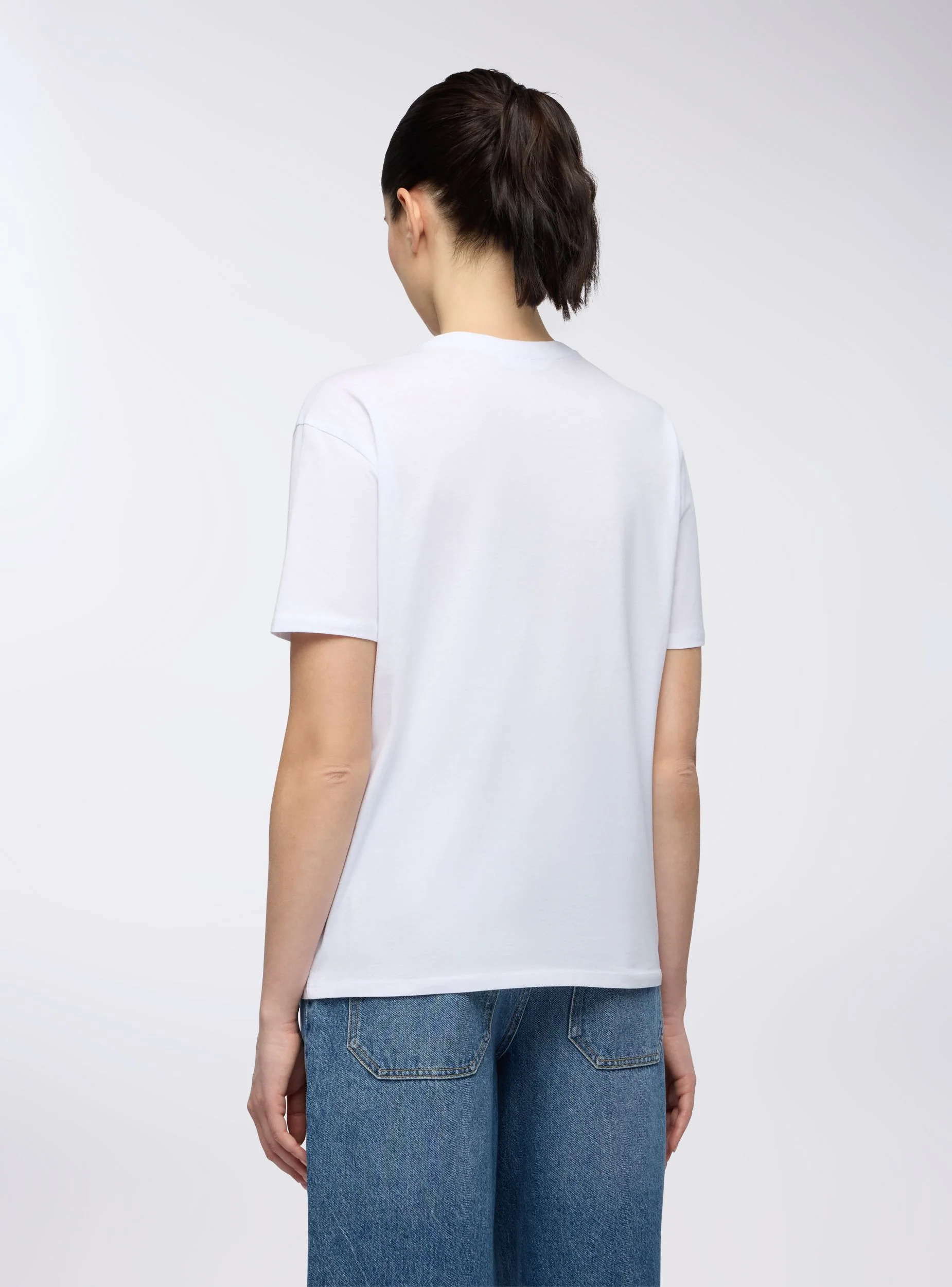 T-shirt ampia stampa cocktail - Image 3