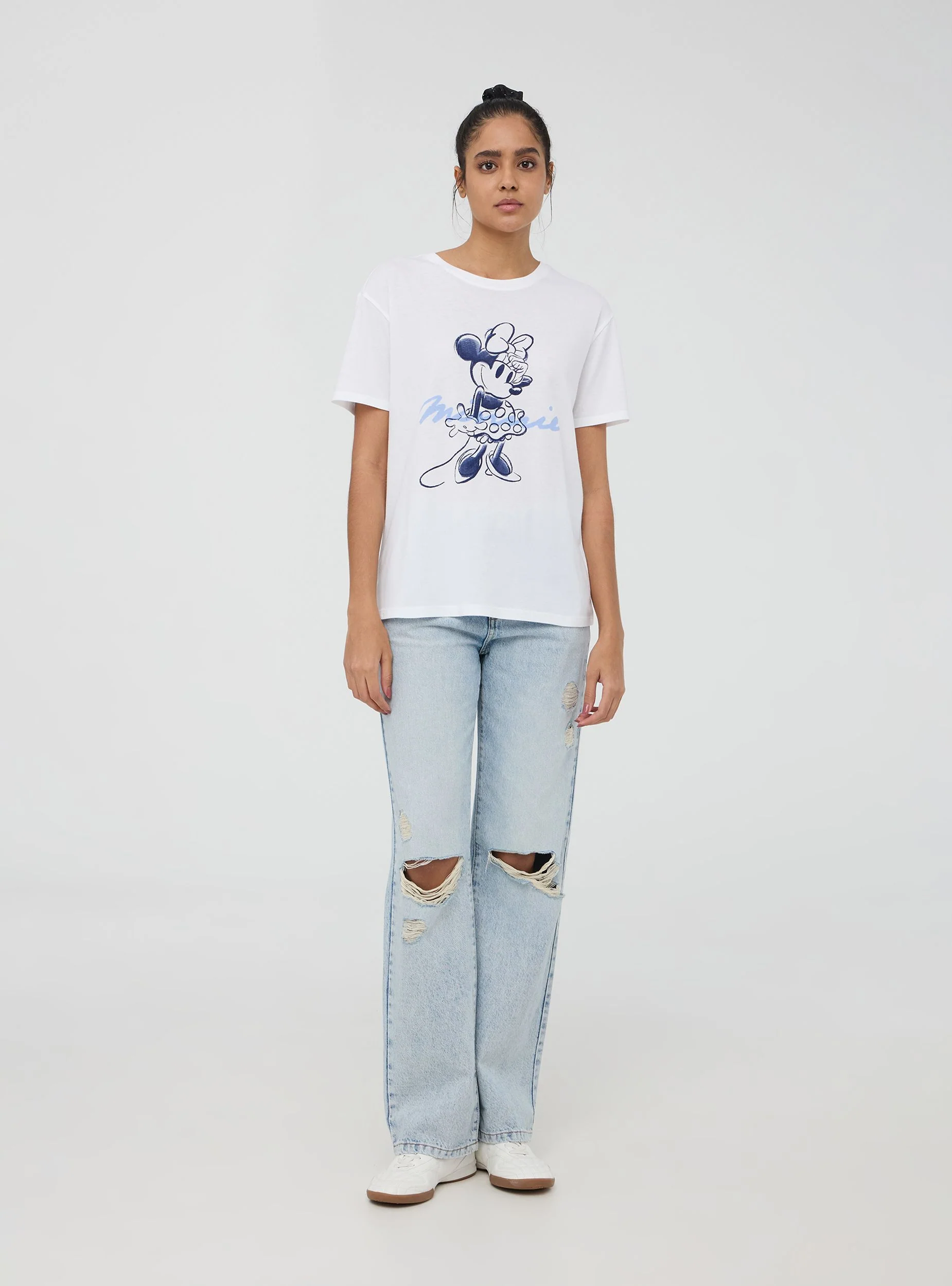 T-shirt ampia stampa Minnie®