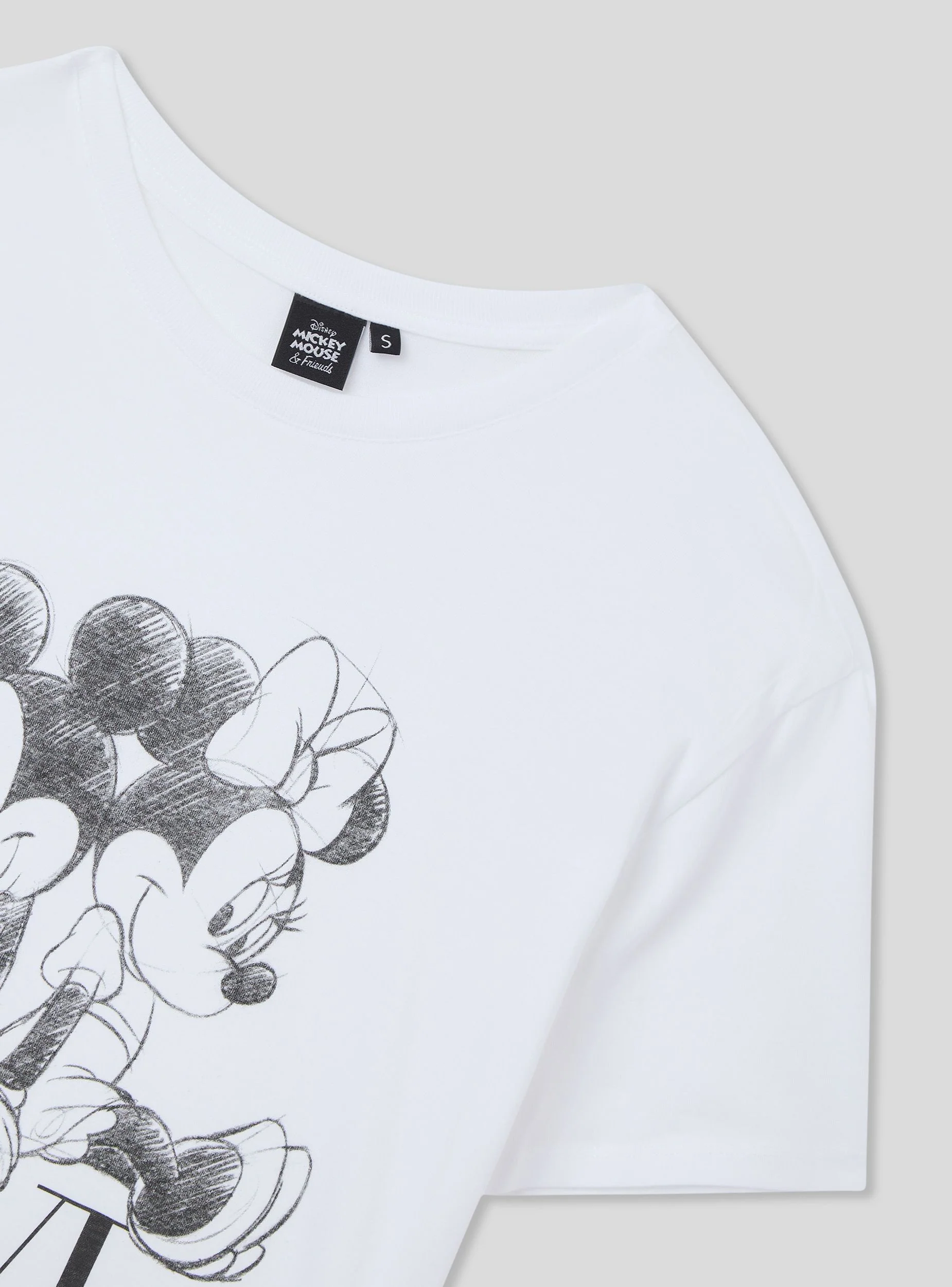 T-shirt ampia stampa Minnie e Topolino® - Image 4