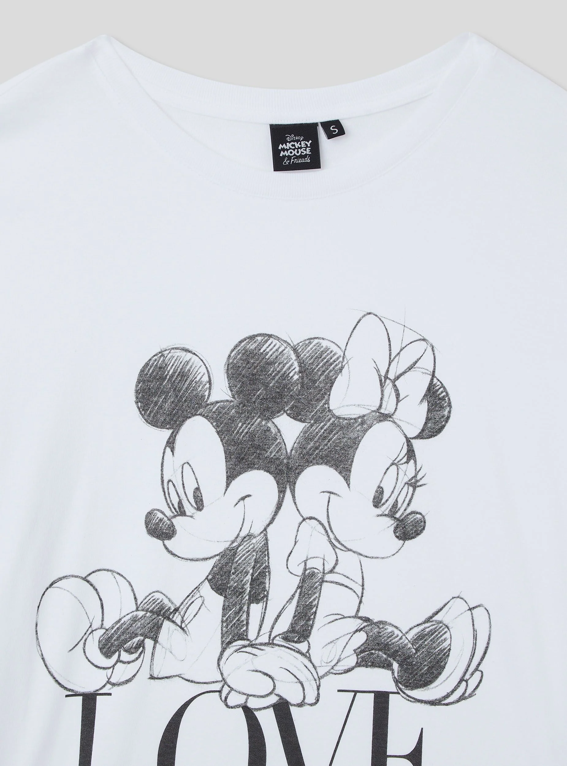 T-shirt ampia stampa Minnie e Topolino® - Image 5