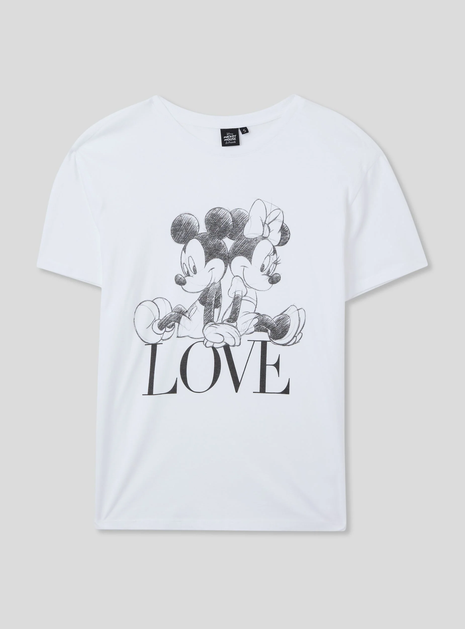 T-shirt ampia stampa Minnie e Topolino® - Image 6