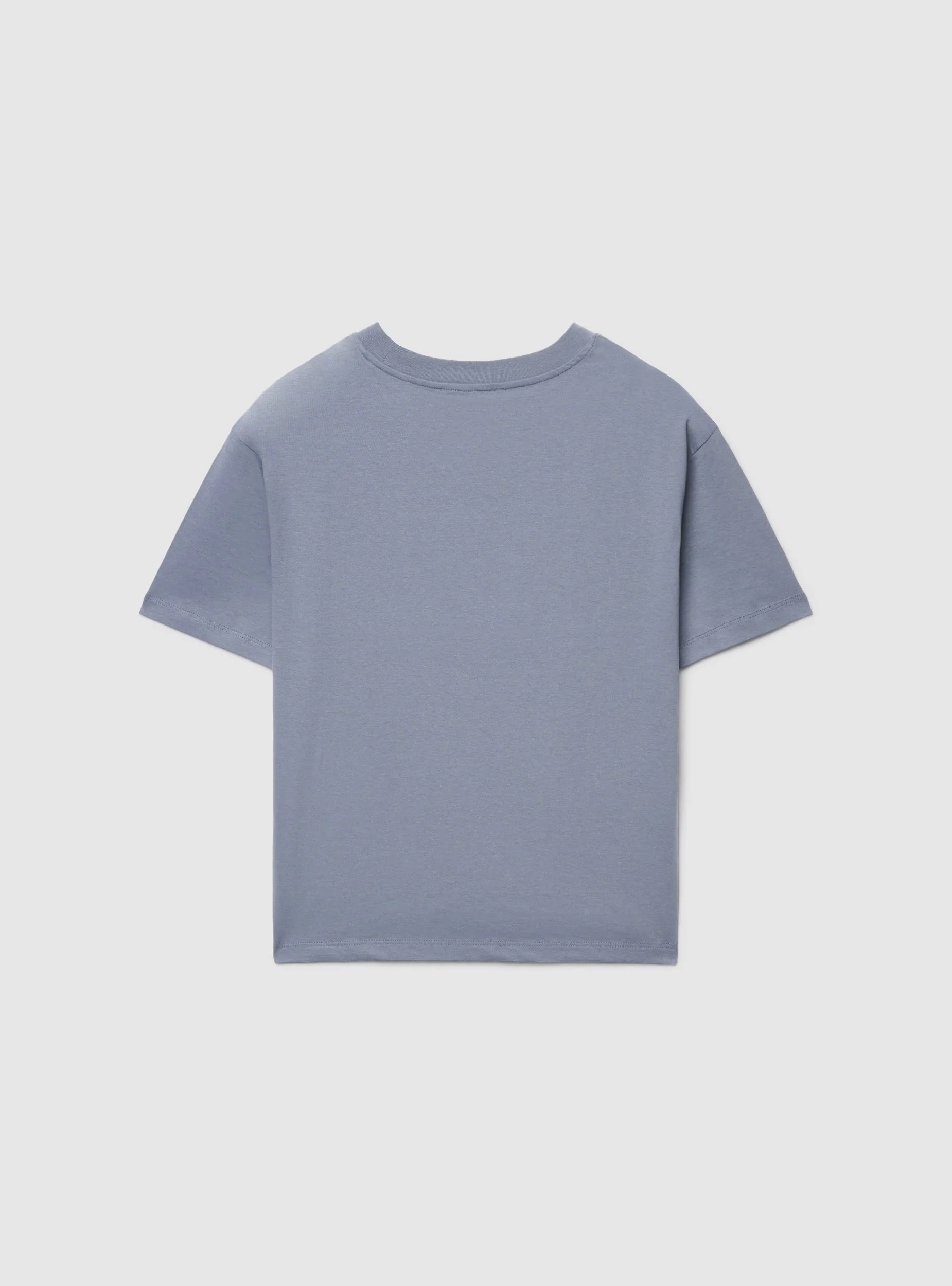 T-shirt ampia tinta unita - Image 5