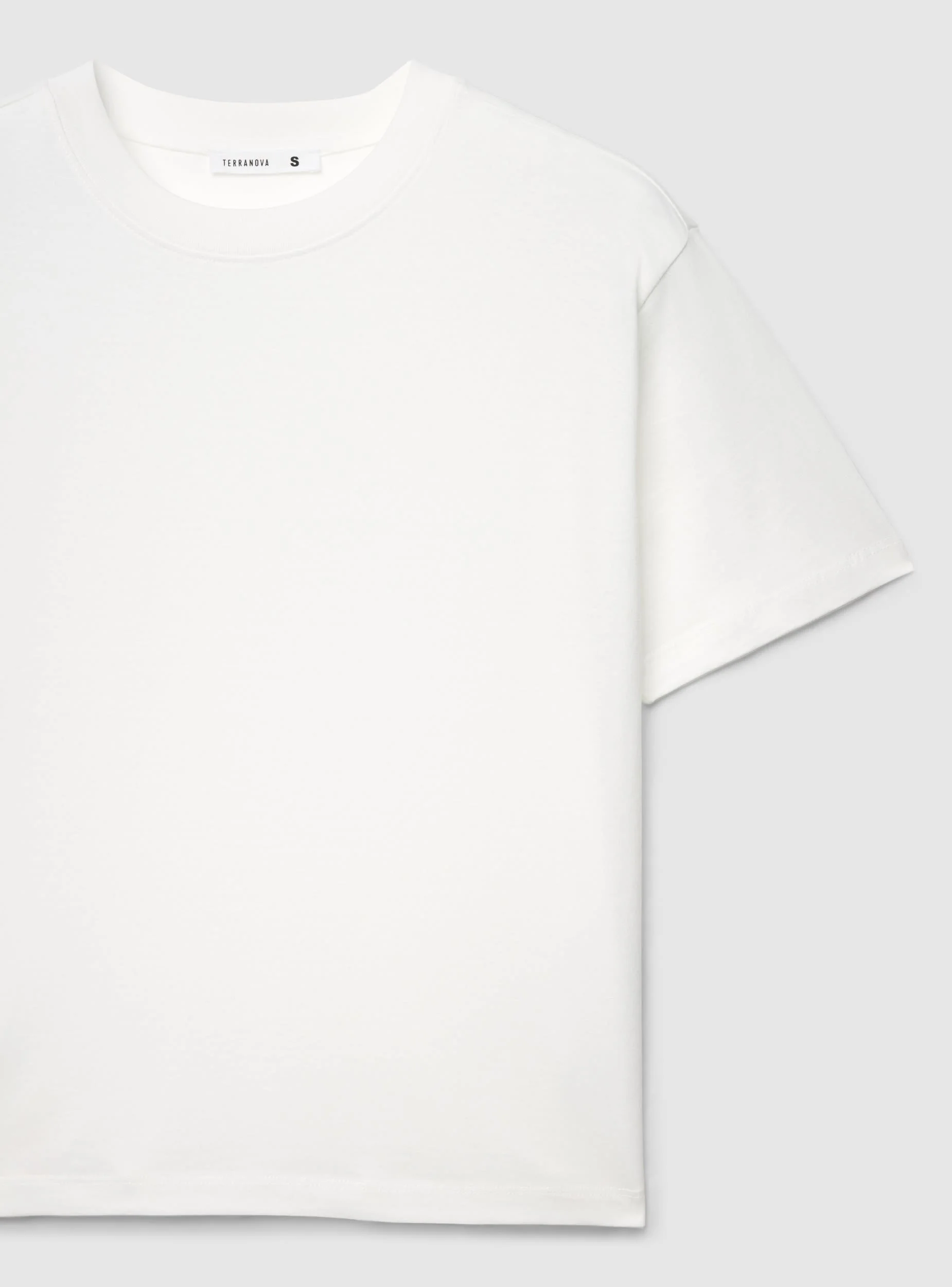 T-shirt ampia tinta unita - Image 5