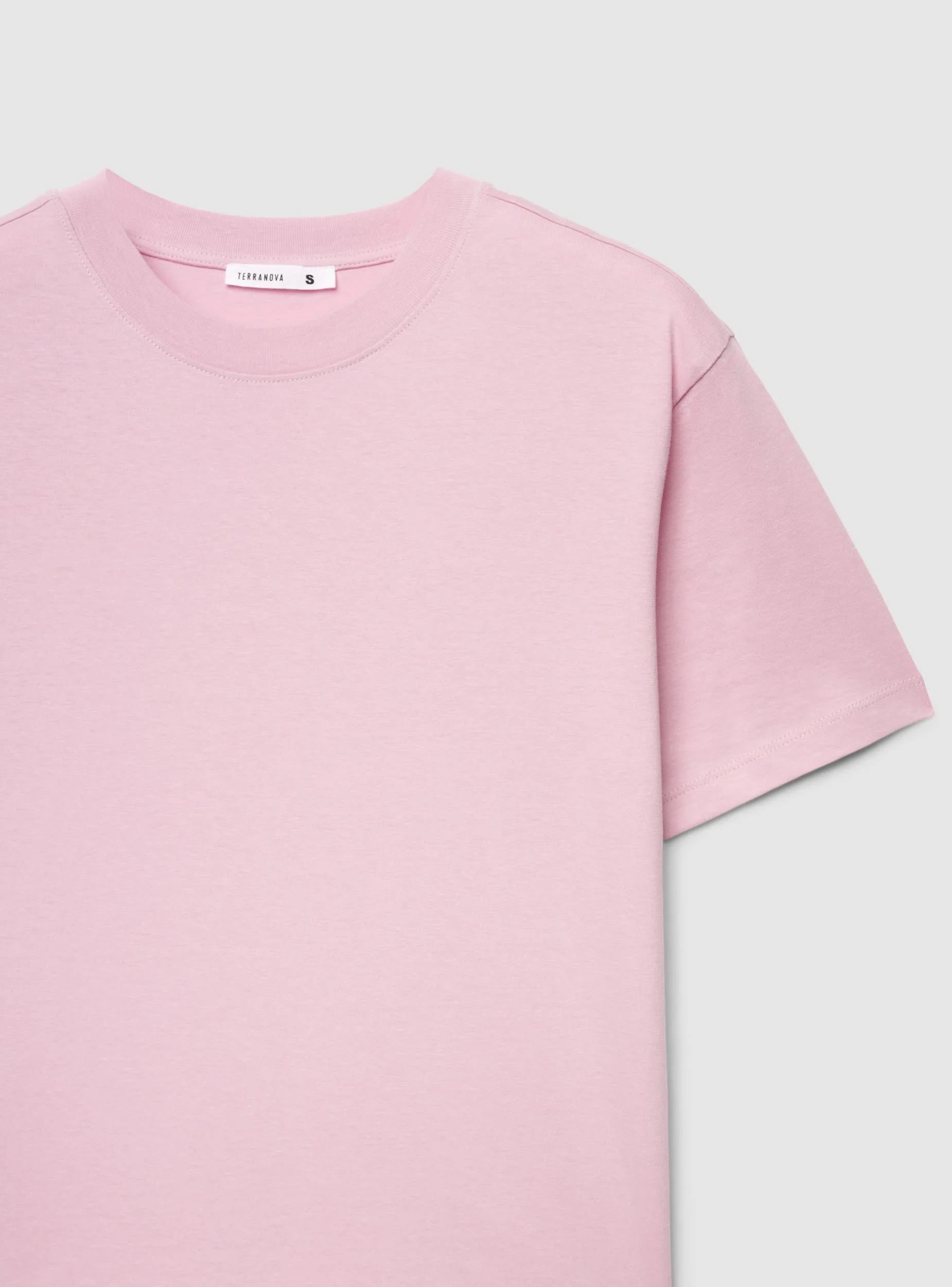T-shirt ampia tinta unita - Image 5
