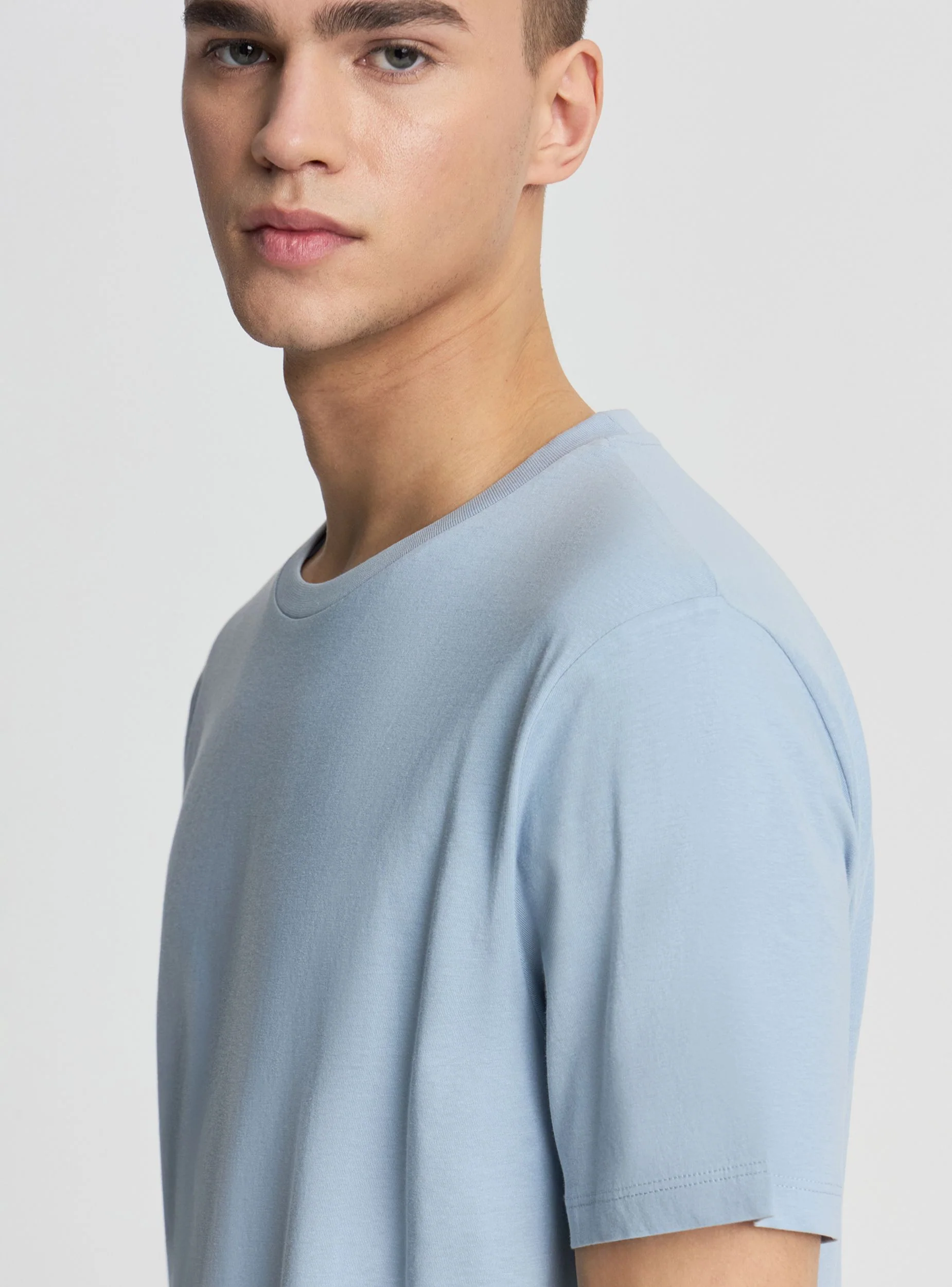 T-shirt basic a tinta unita