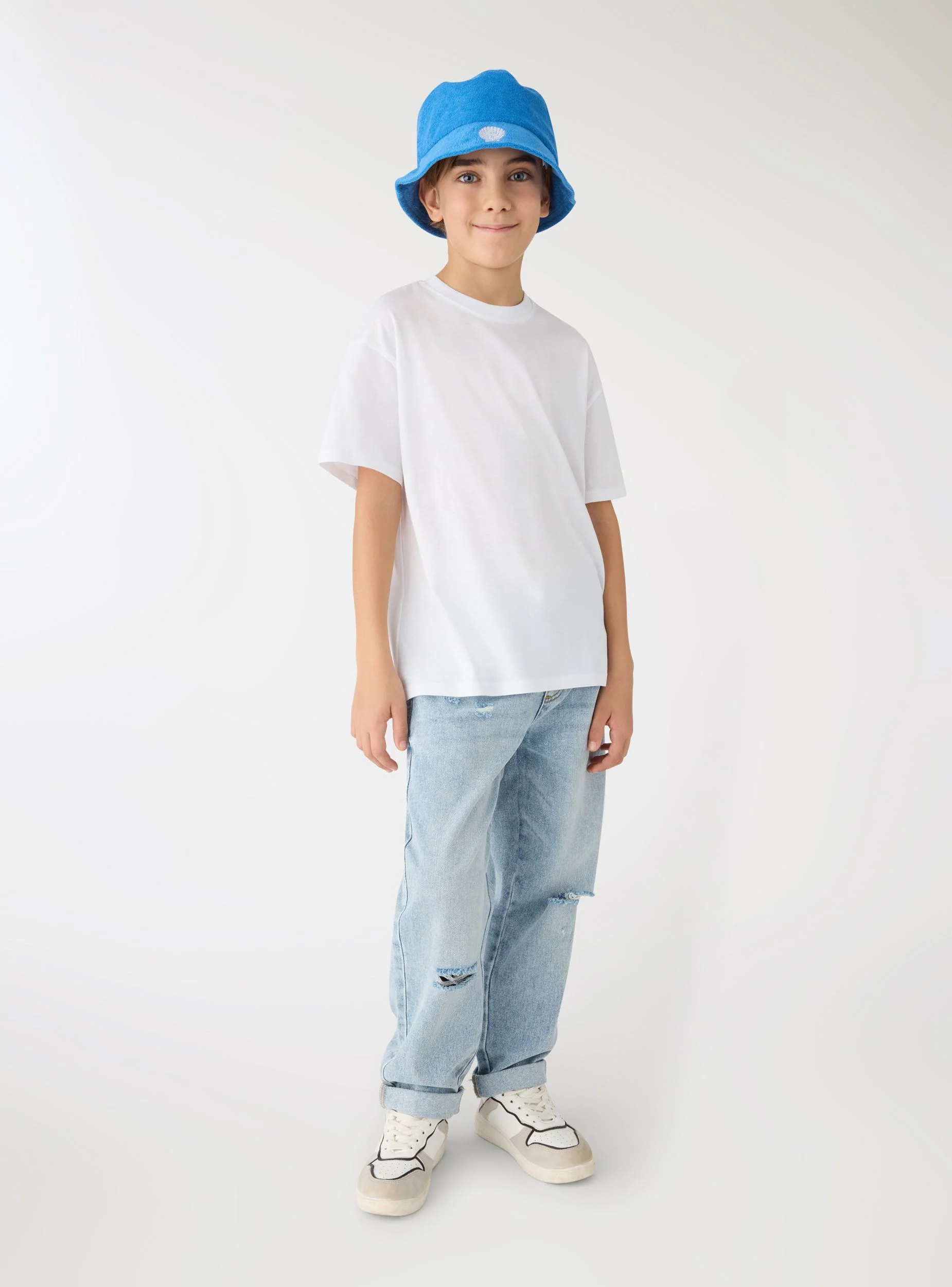 T-shirt basic a tinta unita - Image 2