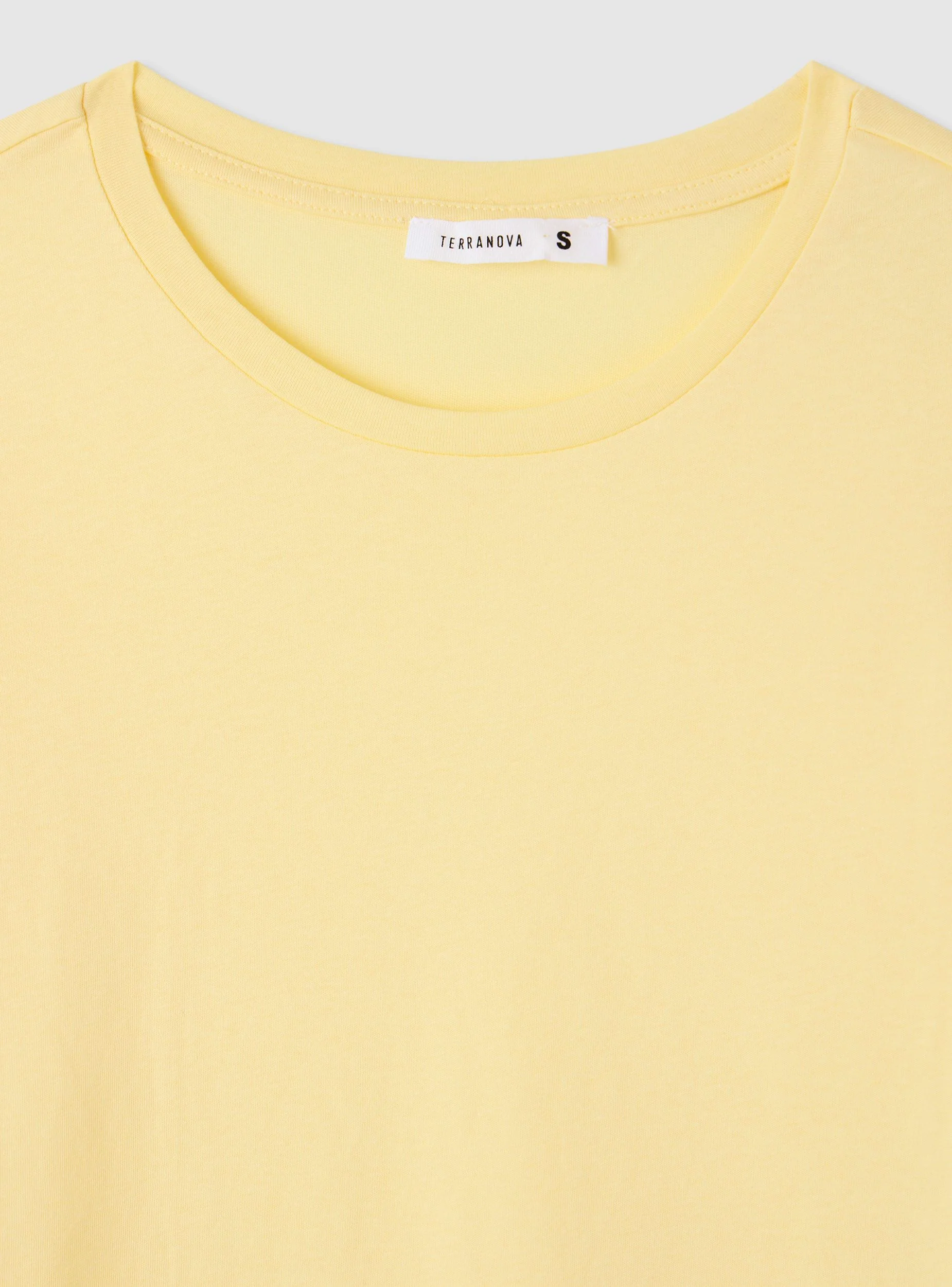 T-shirt basic a tinta unita - Image 3