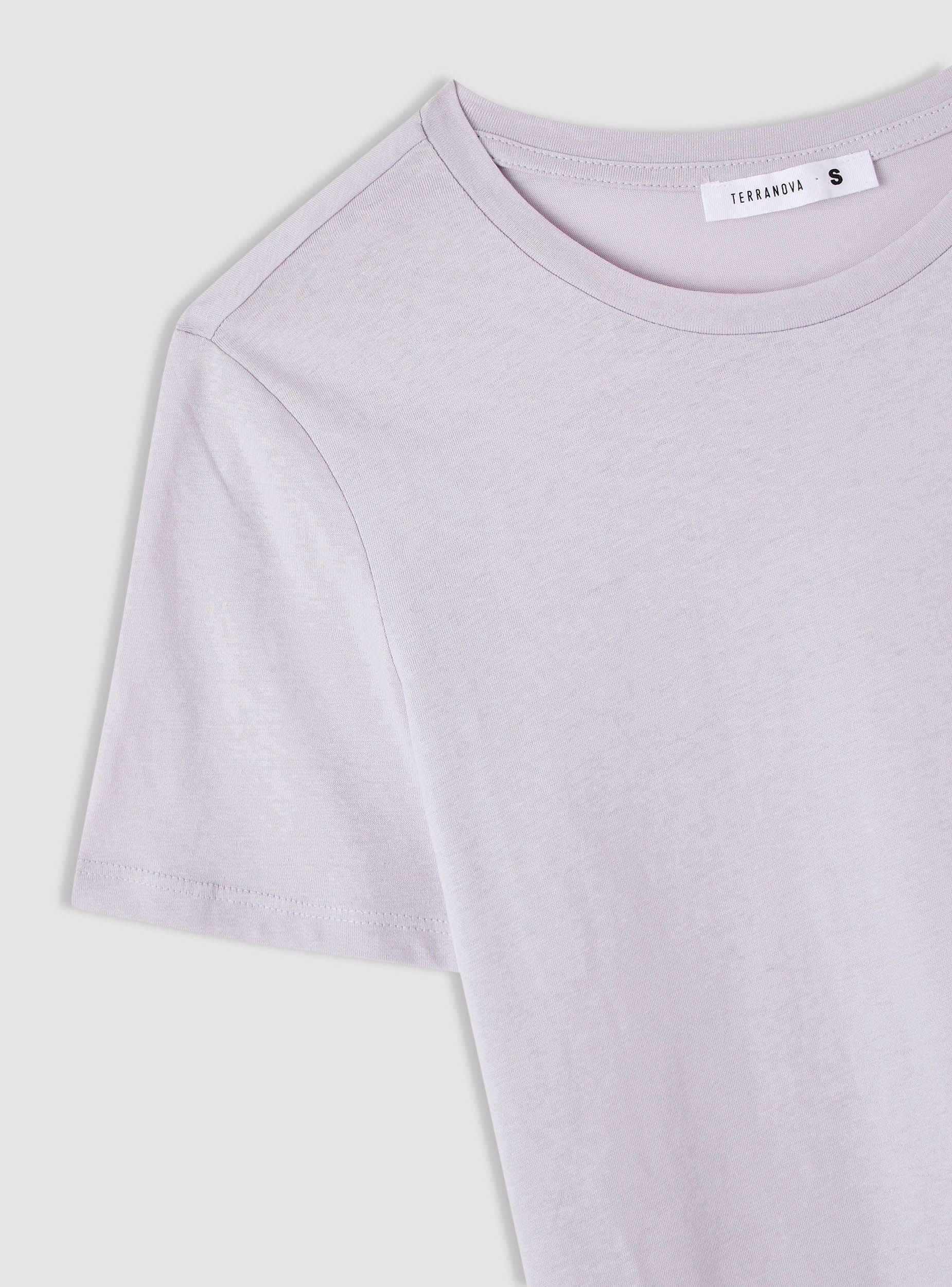 T-shirt basic a tinta unita - Image 3