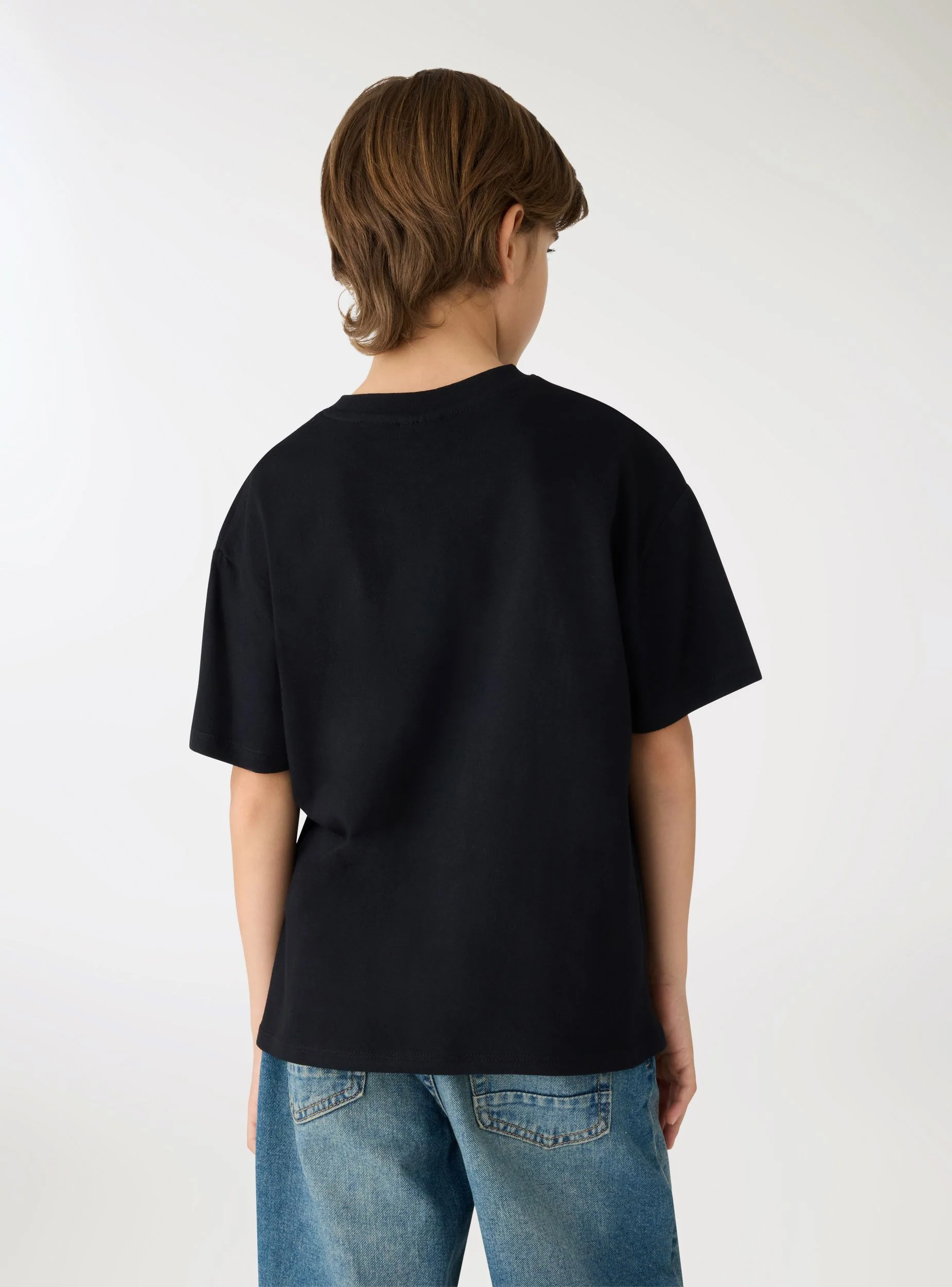 T-shirt basic a tinta unita