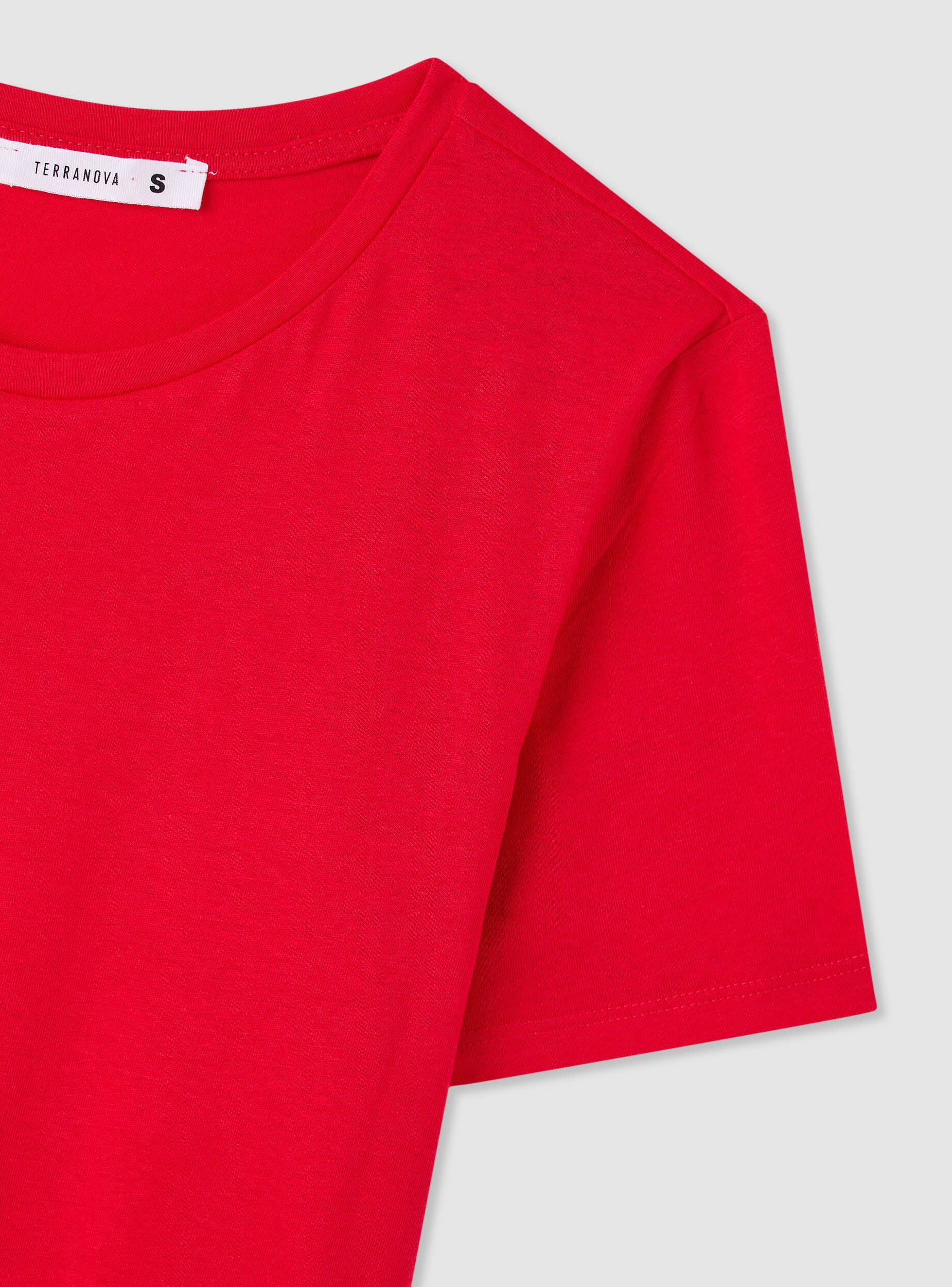 T-shirt basic a tinta unita - Image 3