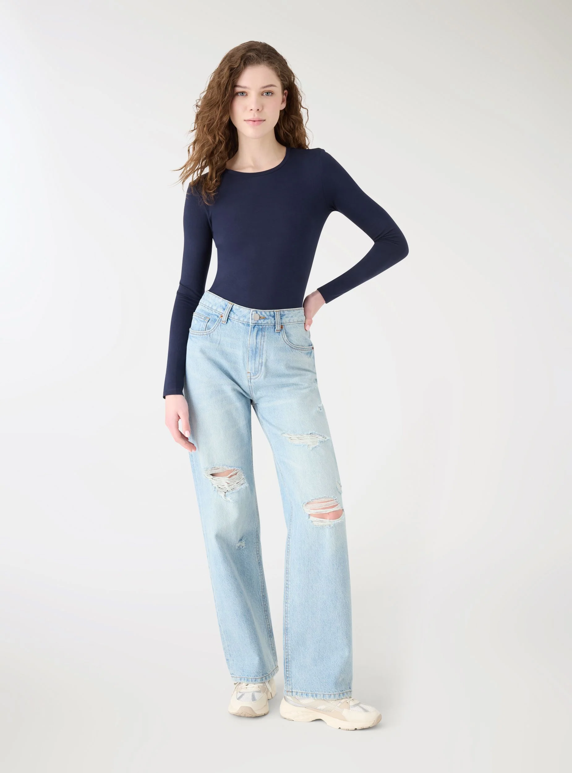 T-shirt basic a tinta unita