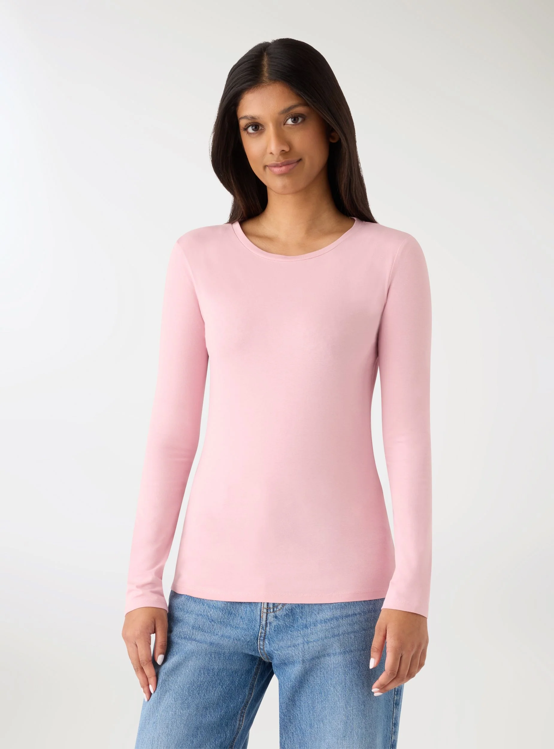 T-shirt basic a tinta unita - Image 4
