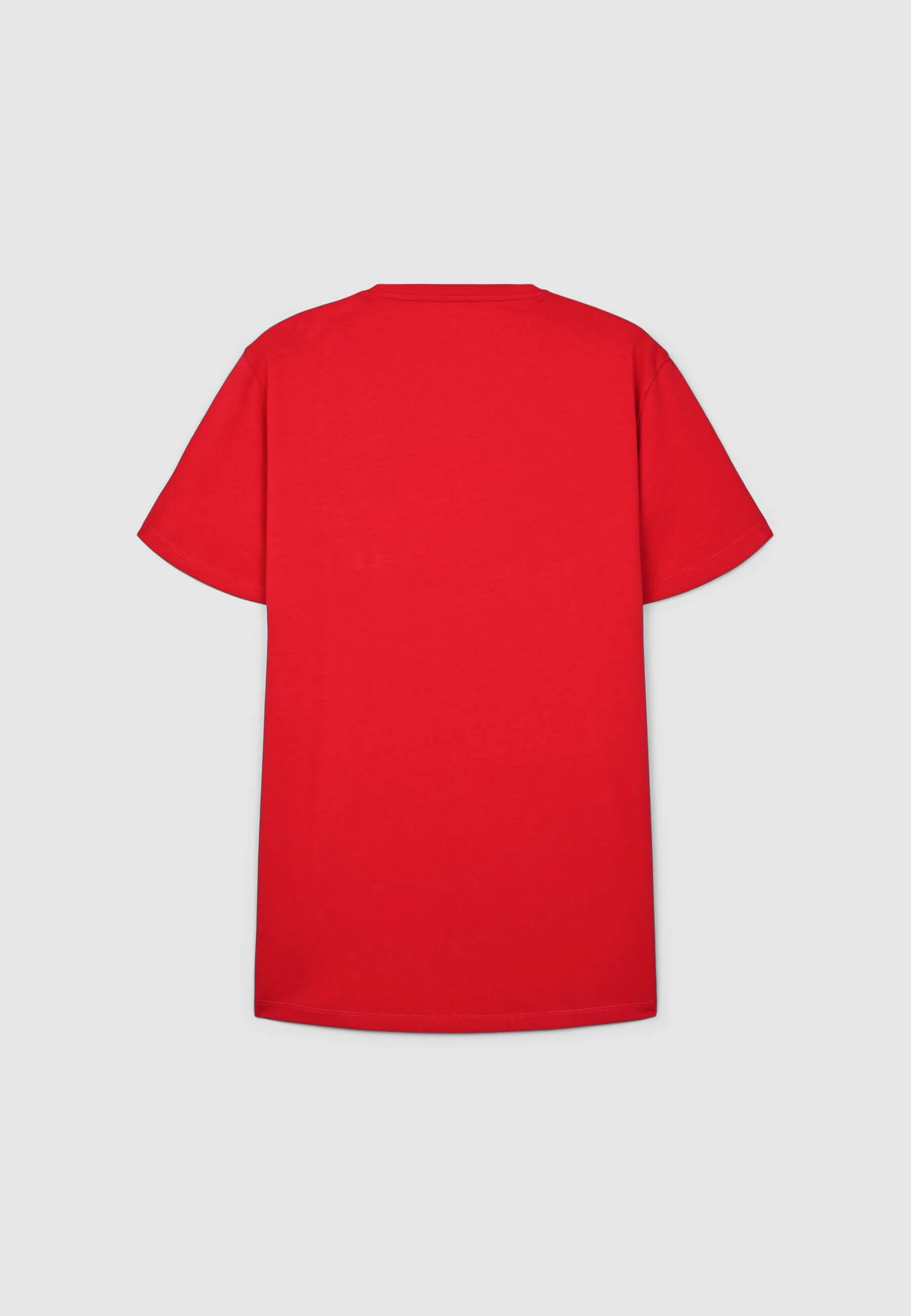 T-shirt basic con scollo a v - Image 4