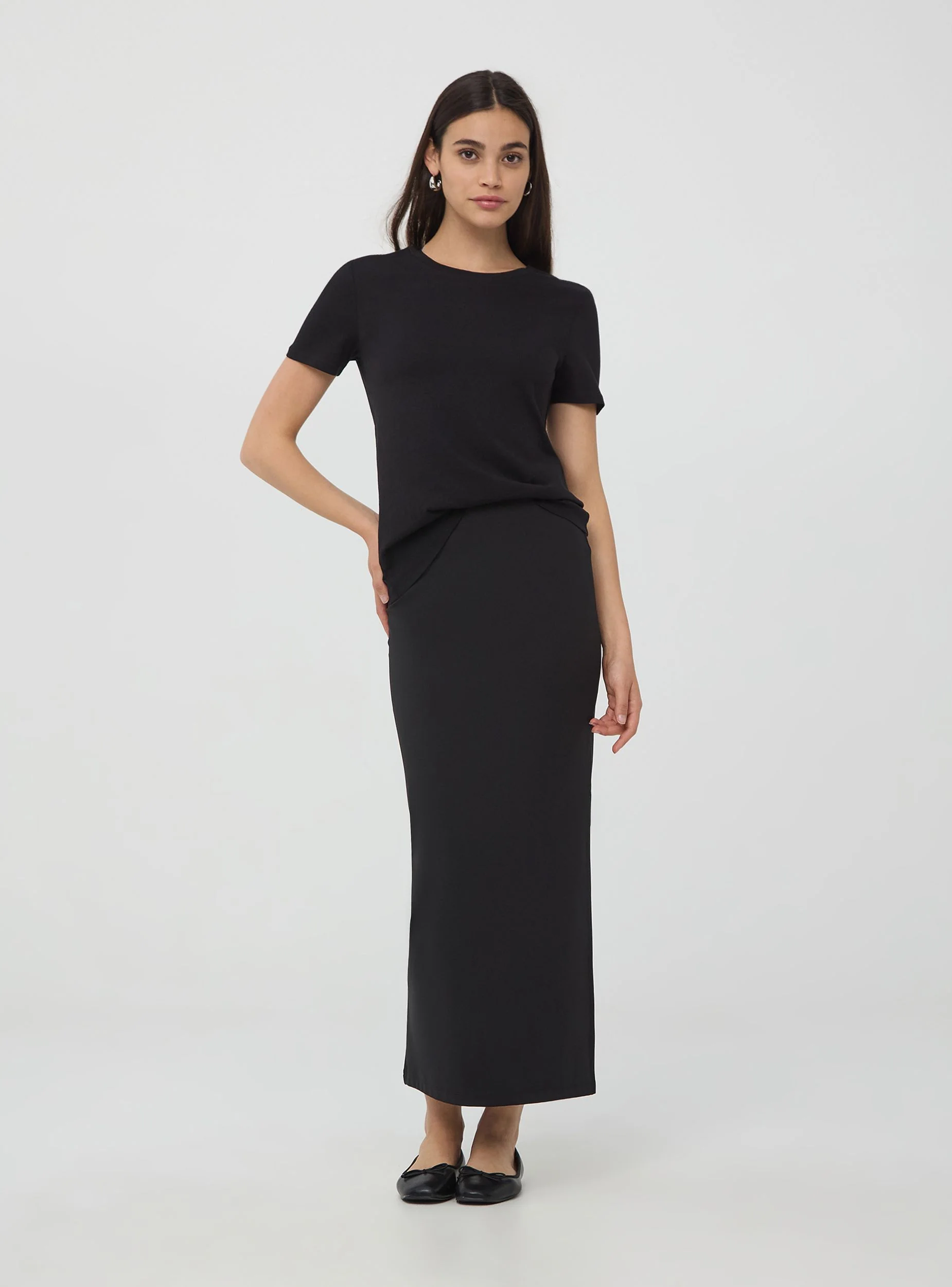 T-shirt basic girocollo - Image 3