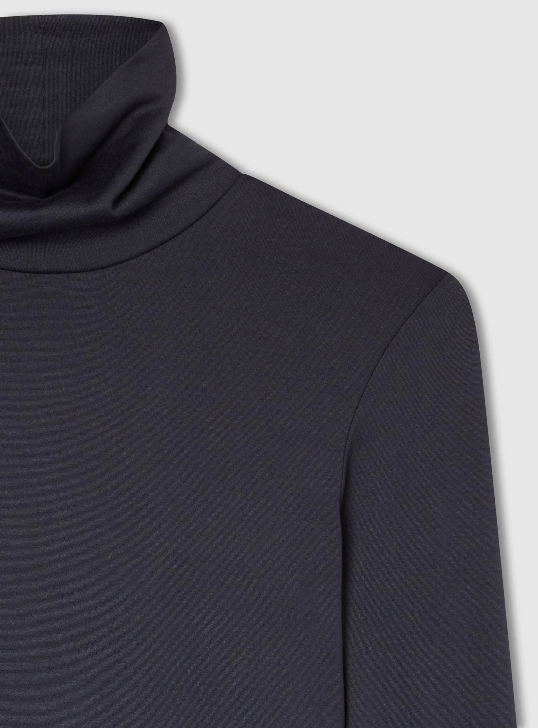 T-shirt basic lupetto in tessuto caldo - Image 7