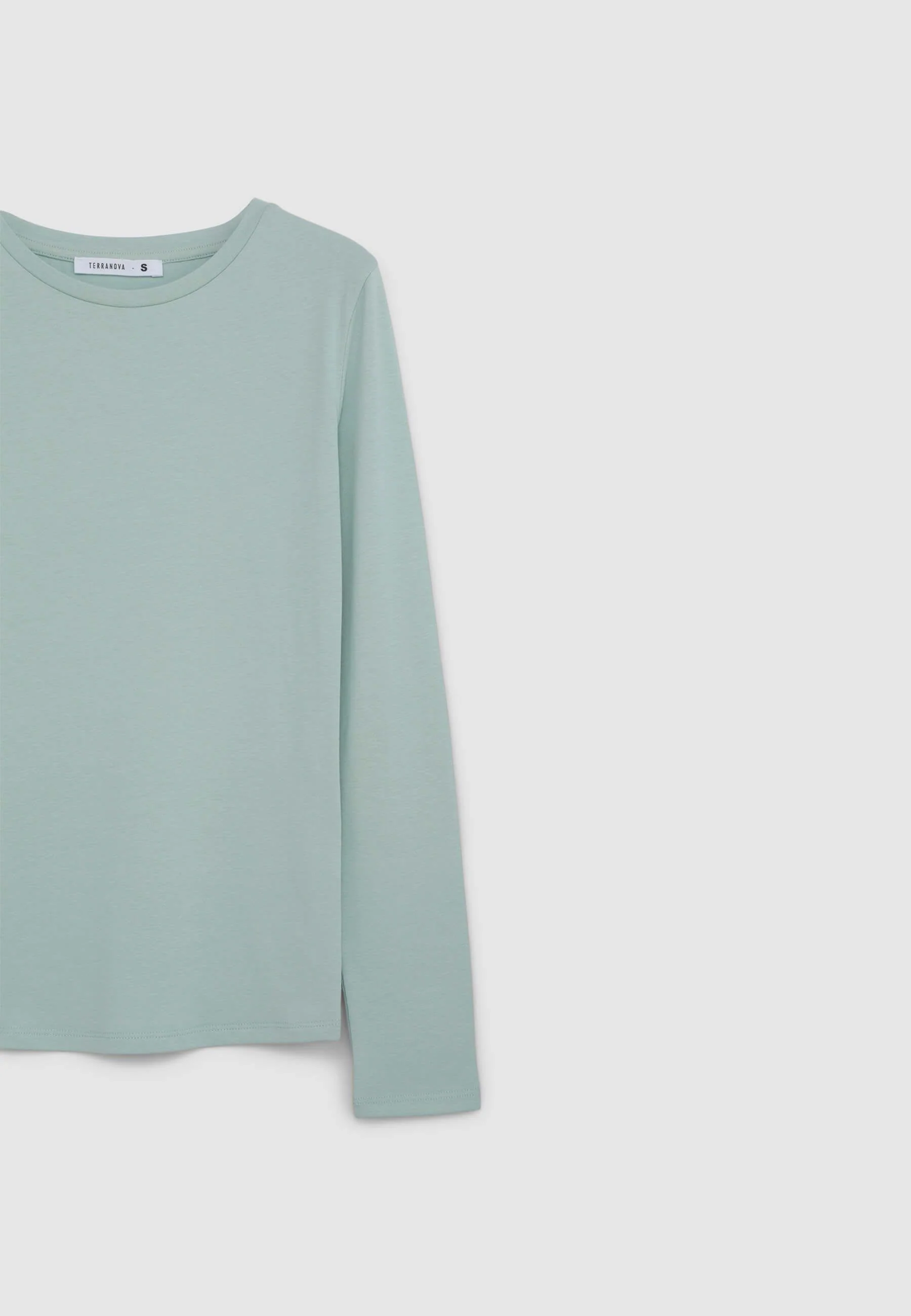 T-shirt basic maniche lunghe - Image 4