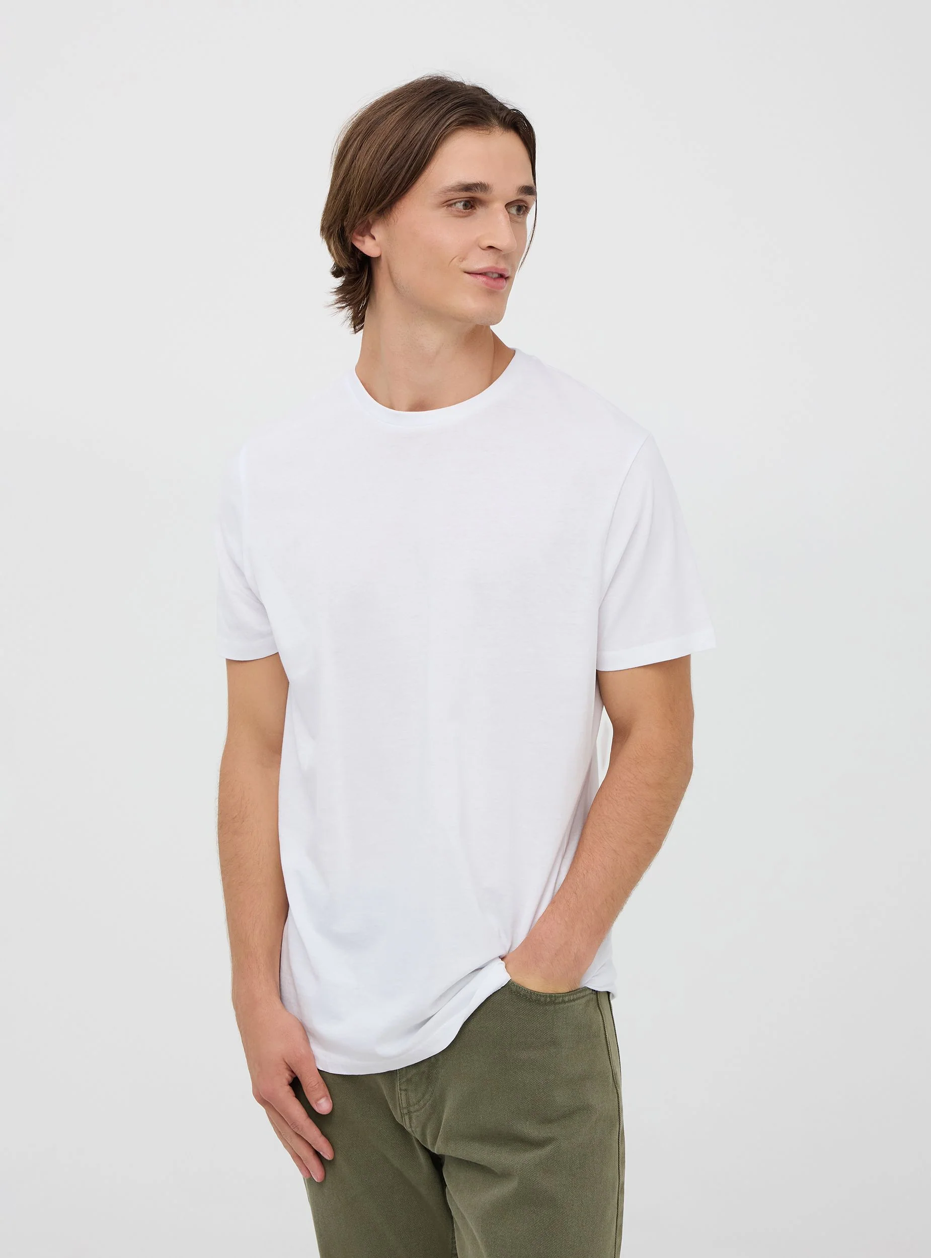 T-shirt basic tinta unita - Image 2