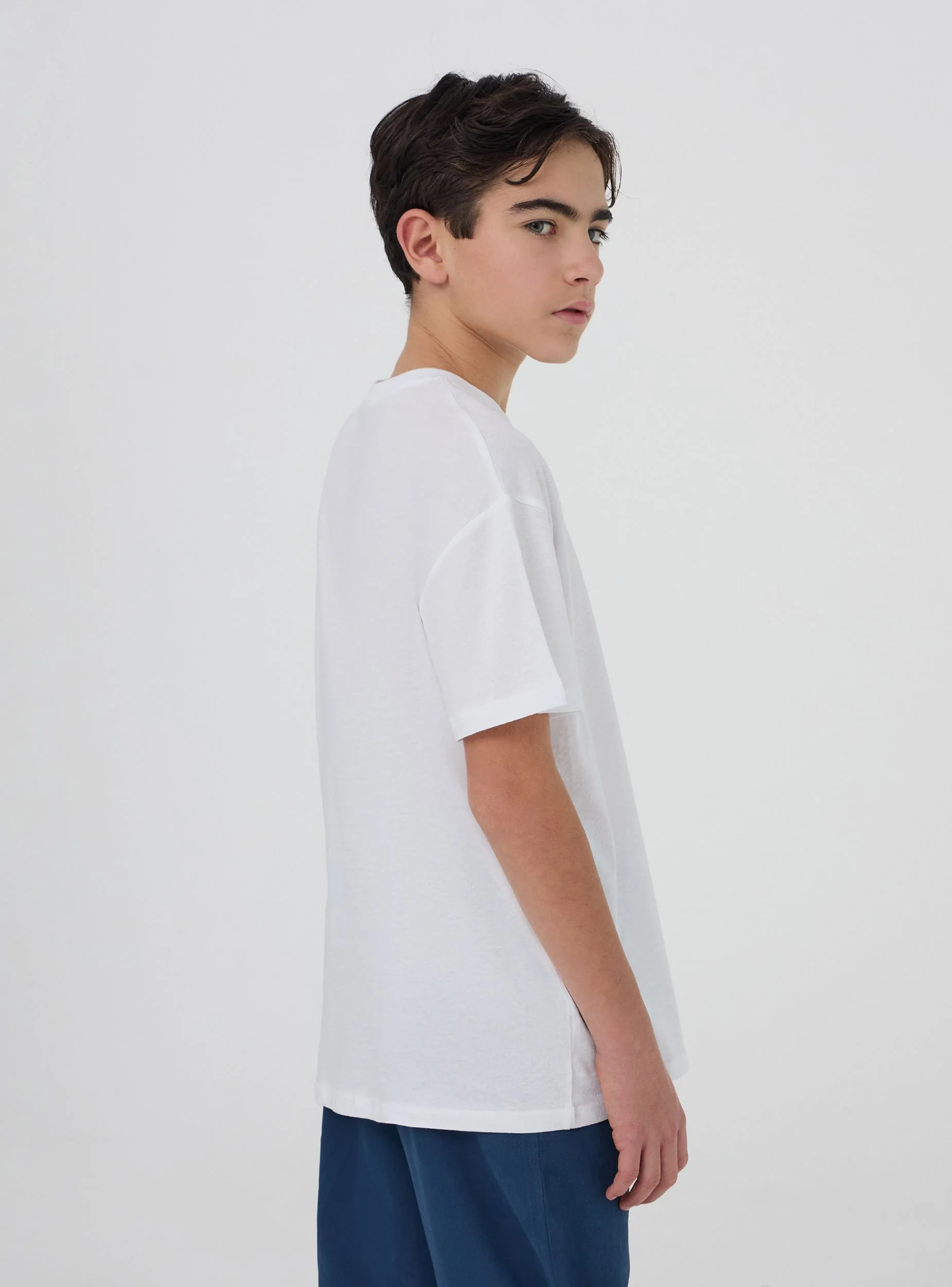 T-shirt basic tinta unita - Image 3
