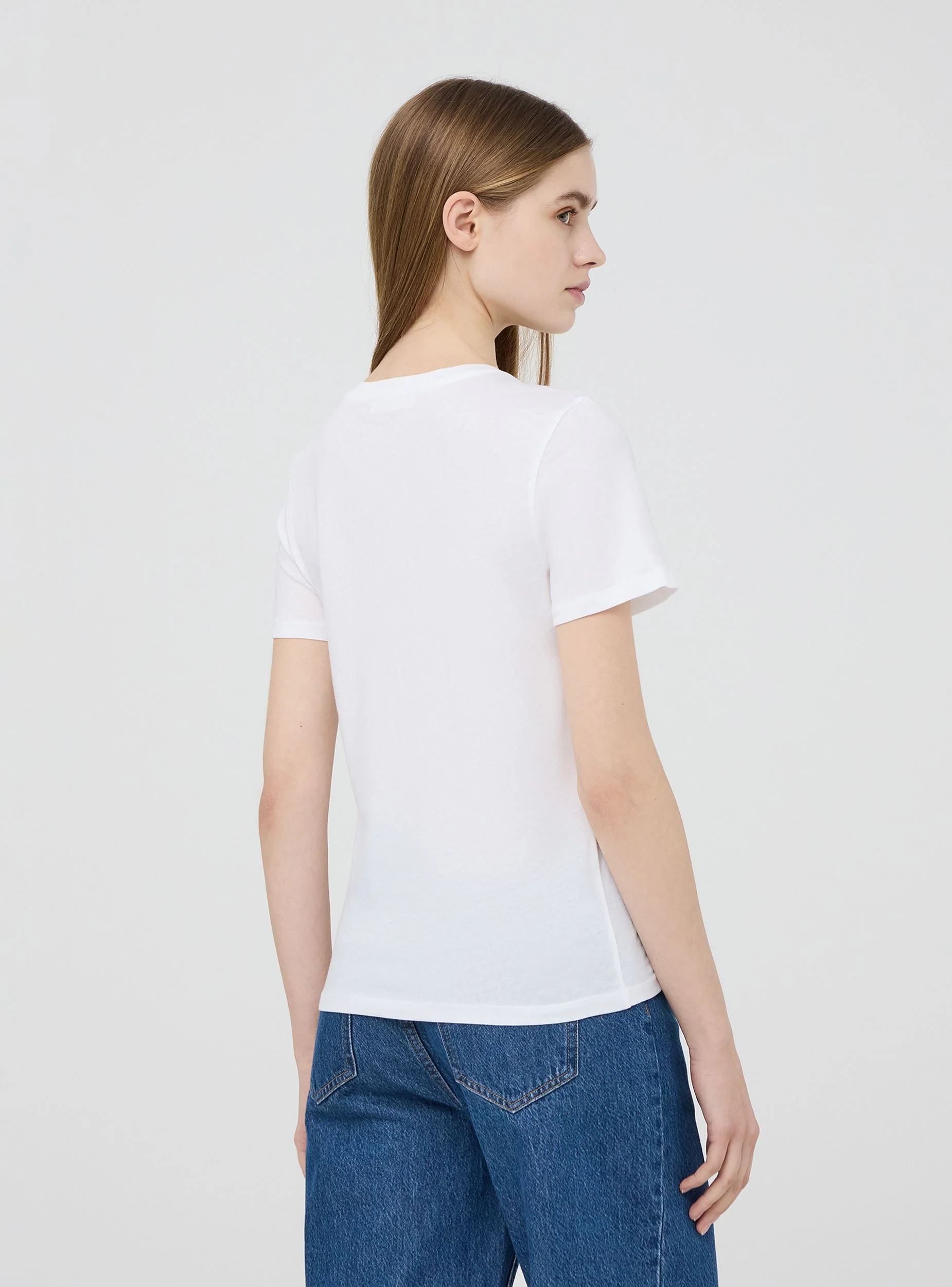 T-shirt basic tinta unita - Image 2