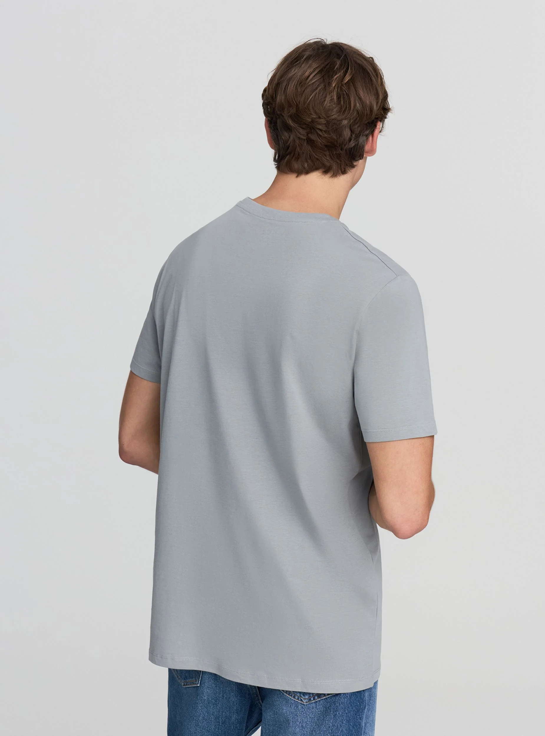 T-shirt basic tinta unita - Image 3