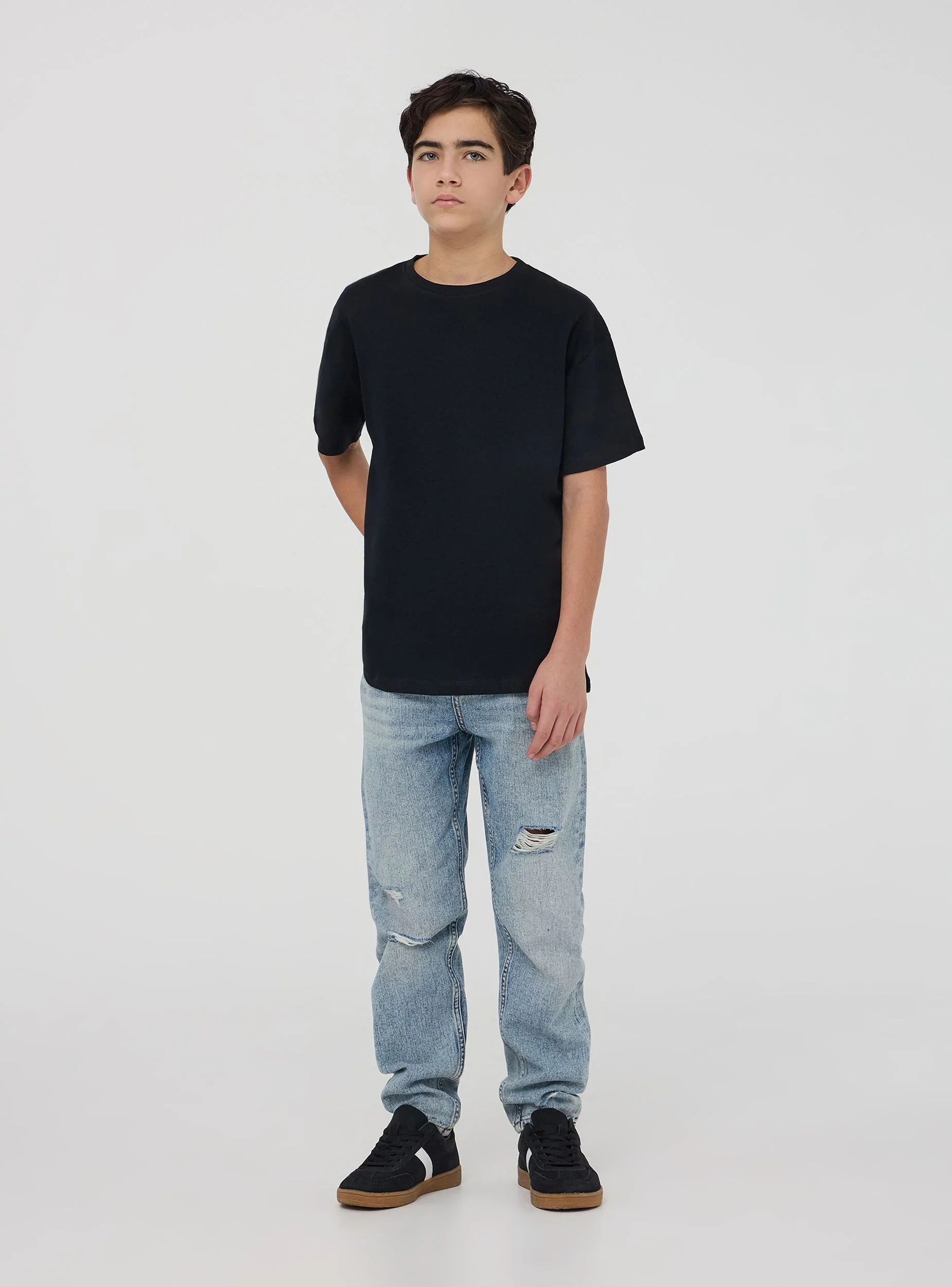 T-shirt basic tinta unita - Image 3