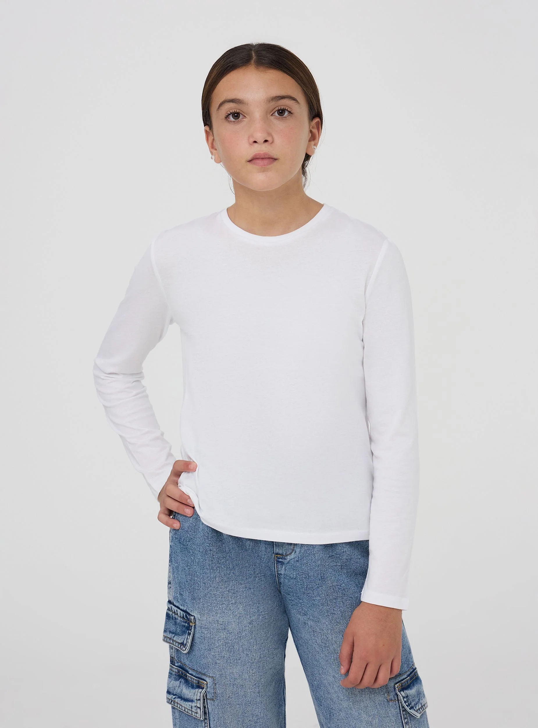 T-shirt basic tinta unita - Image 2