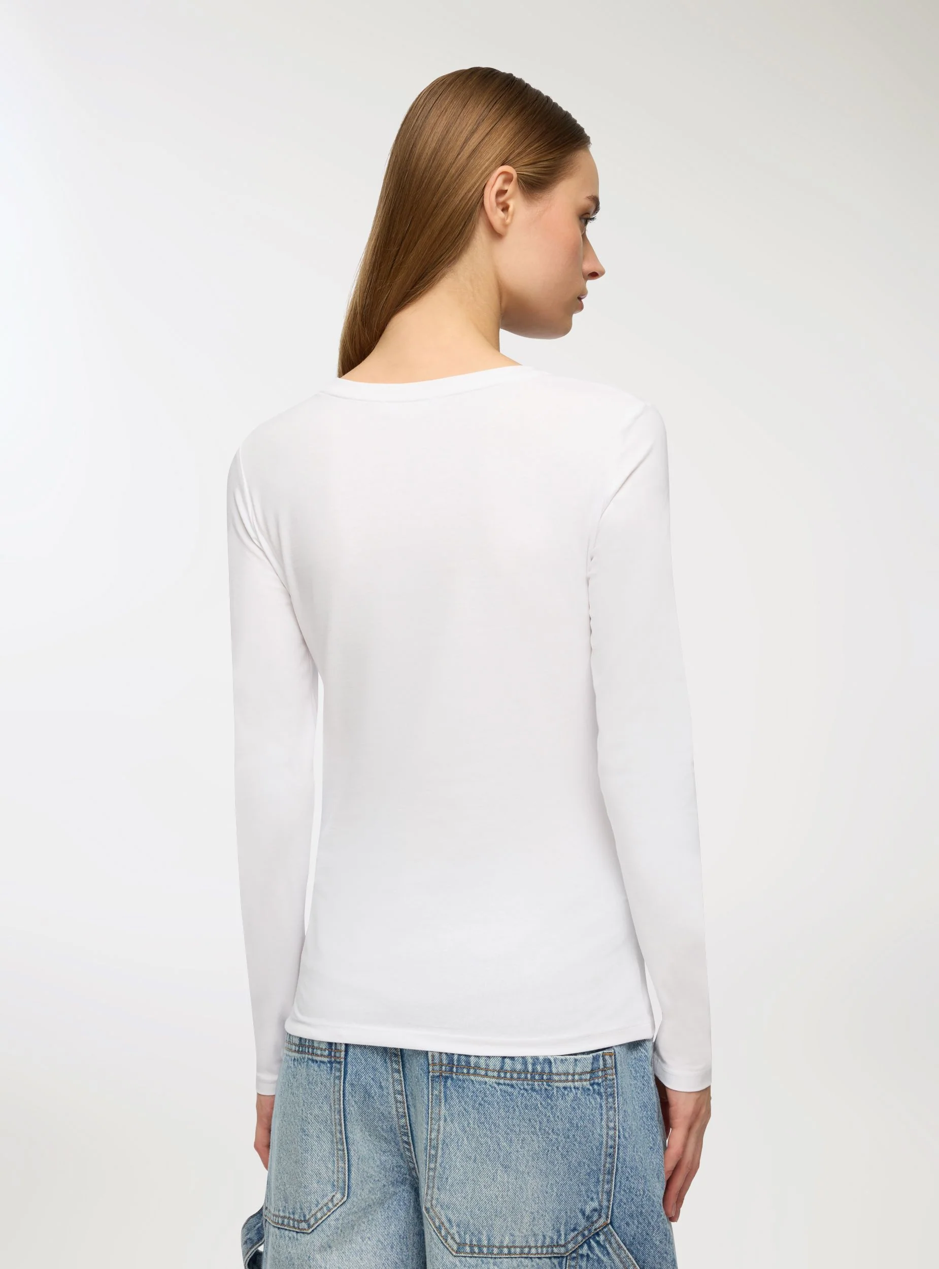 T-shirt basic tinta unita - Image 3