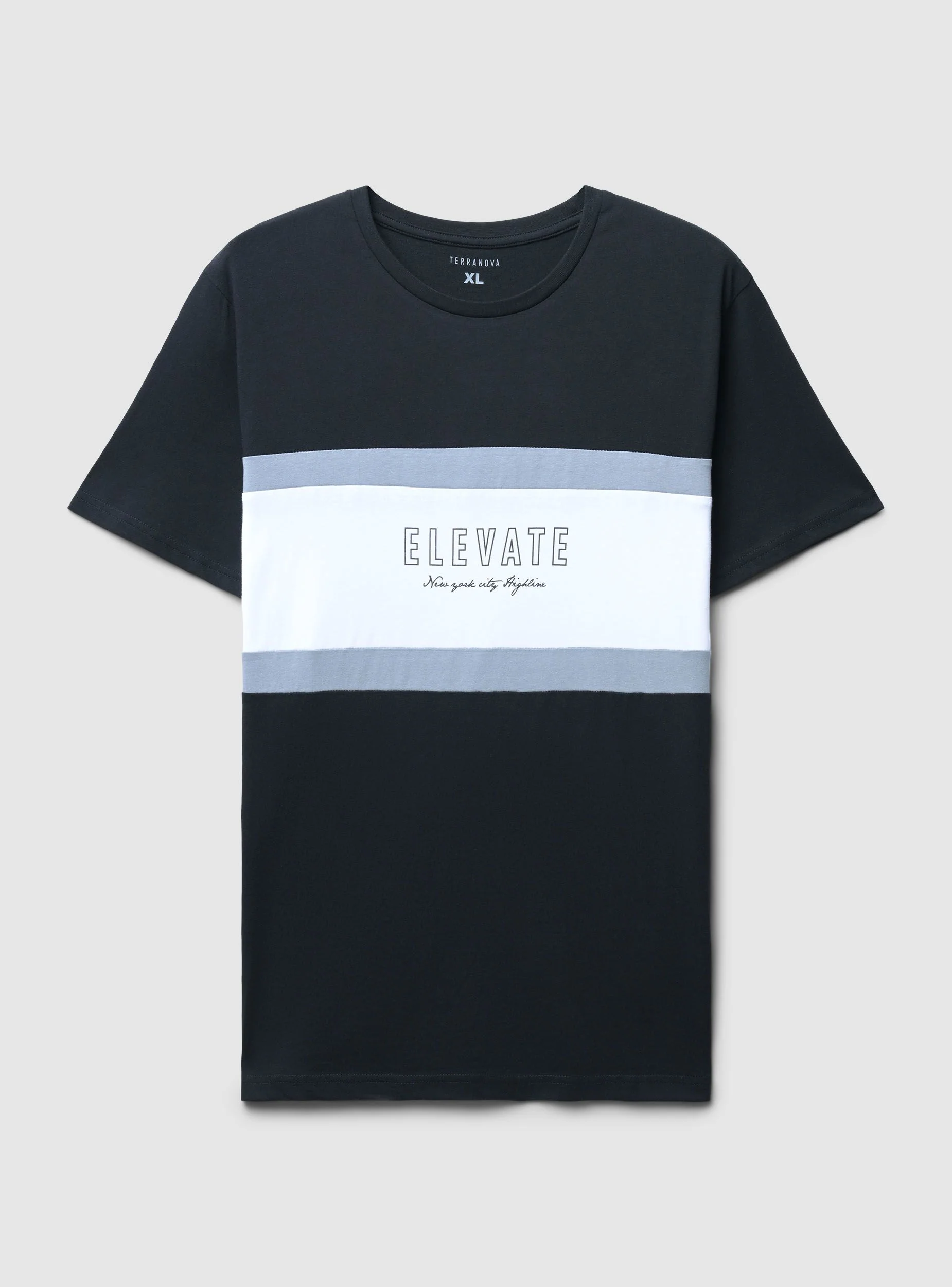 T-shirt block color con scrittta - Image 5
