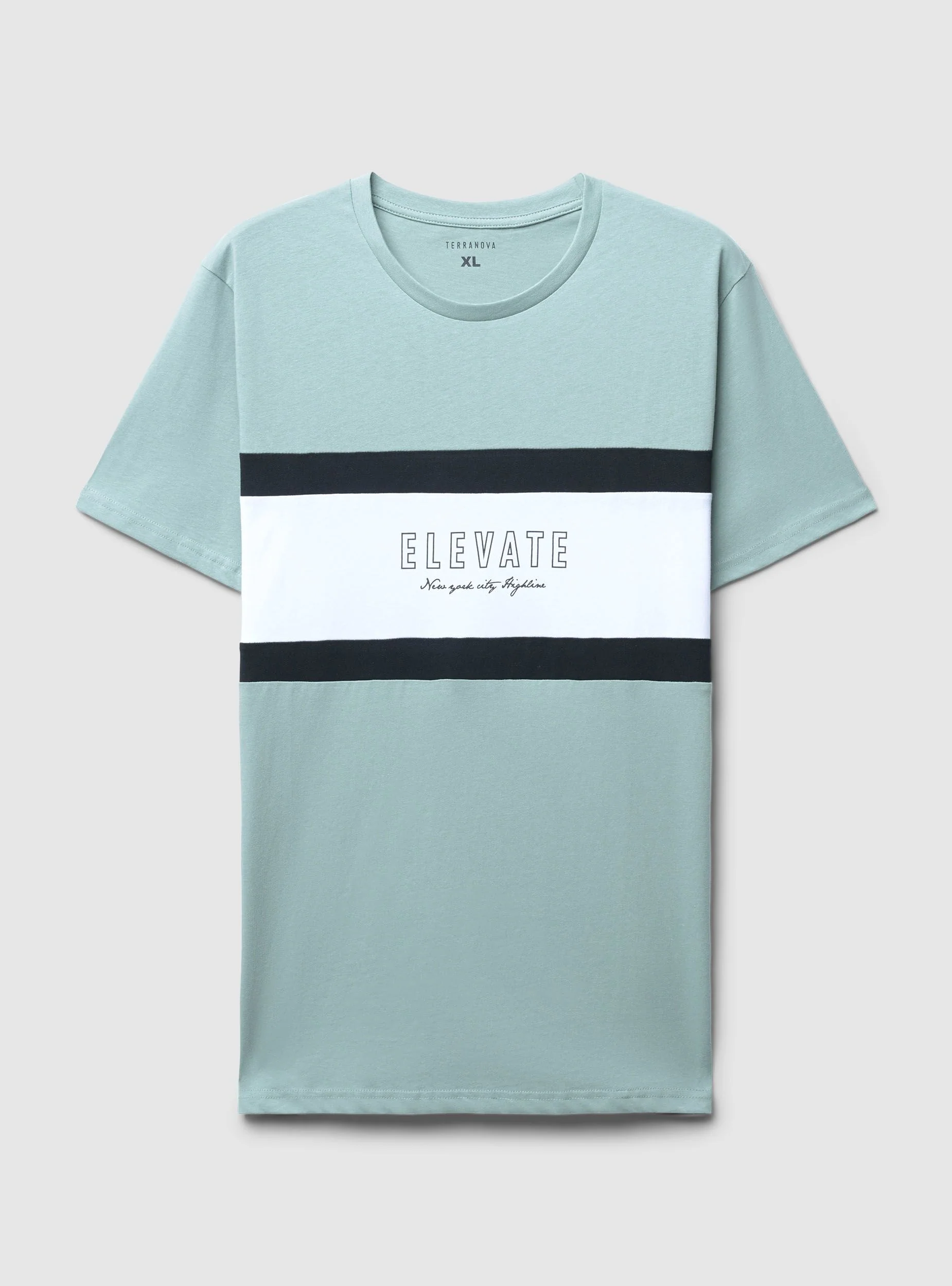 T-shirt block color con scrittta - Image 6
