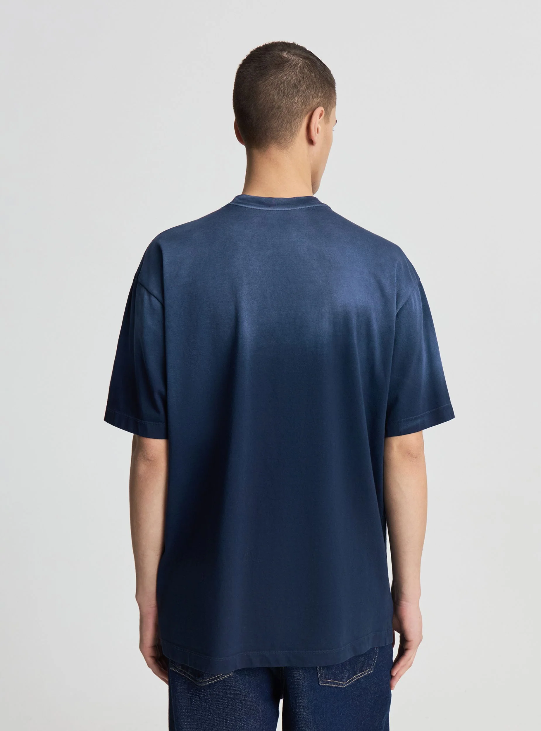 T-shirt boxy con effetto spray - Image 3