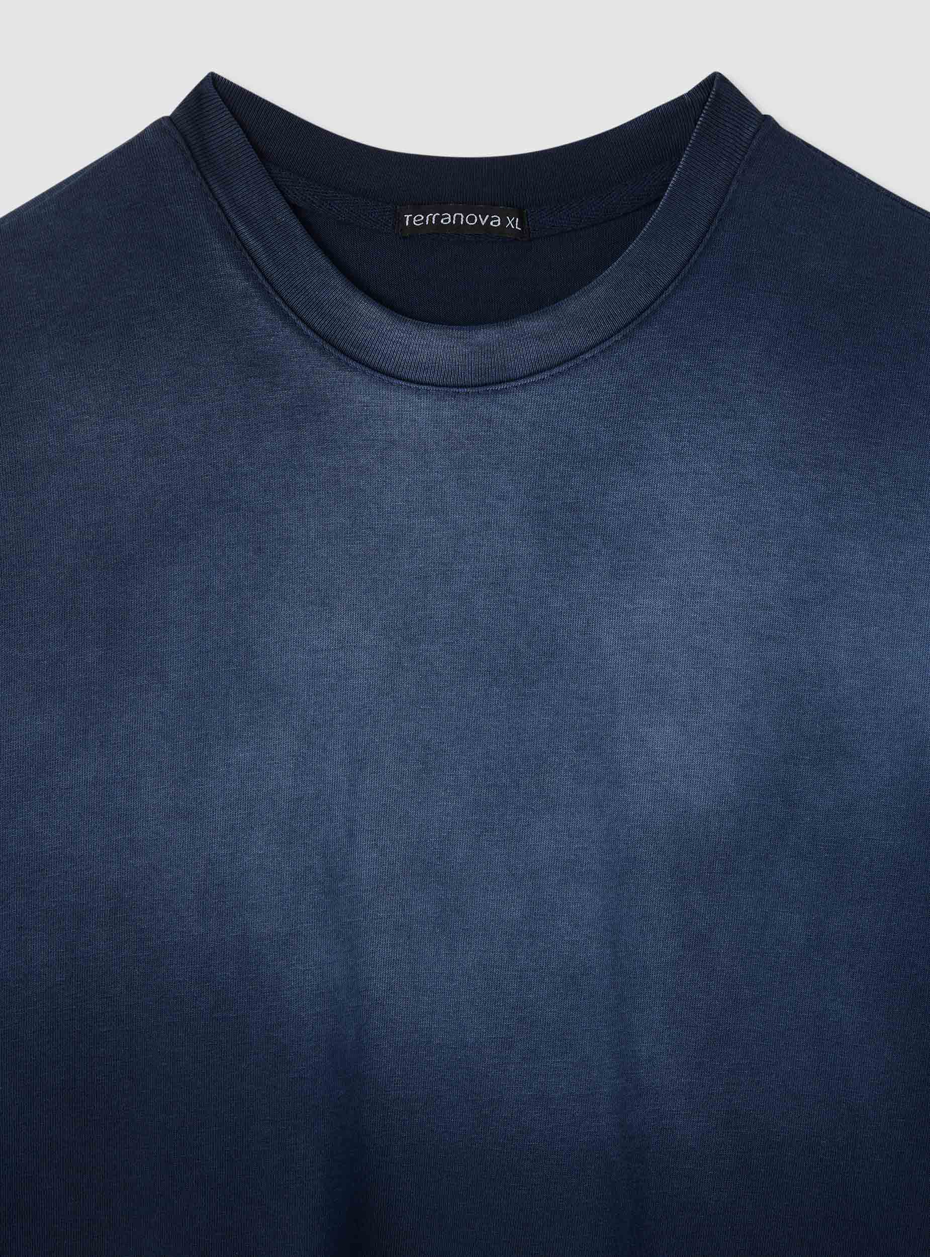 T-shirt boxy con effetto spray - Image 7